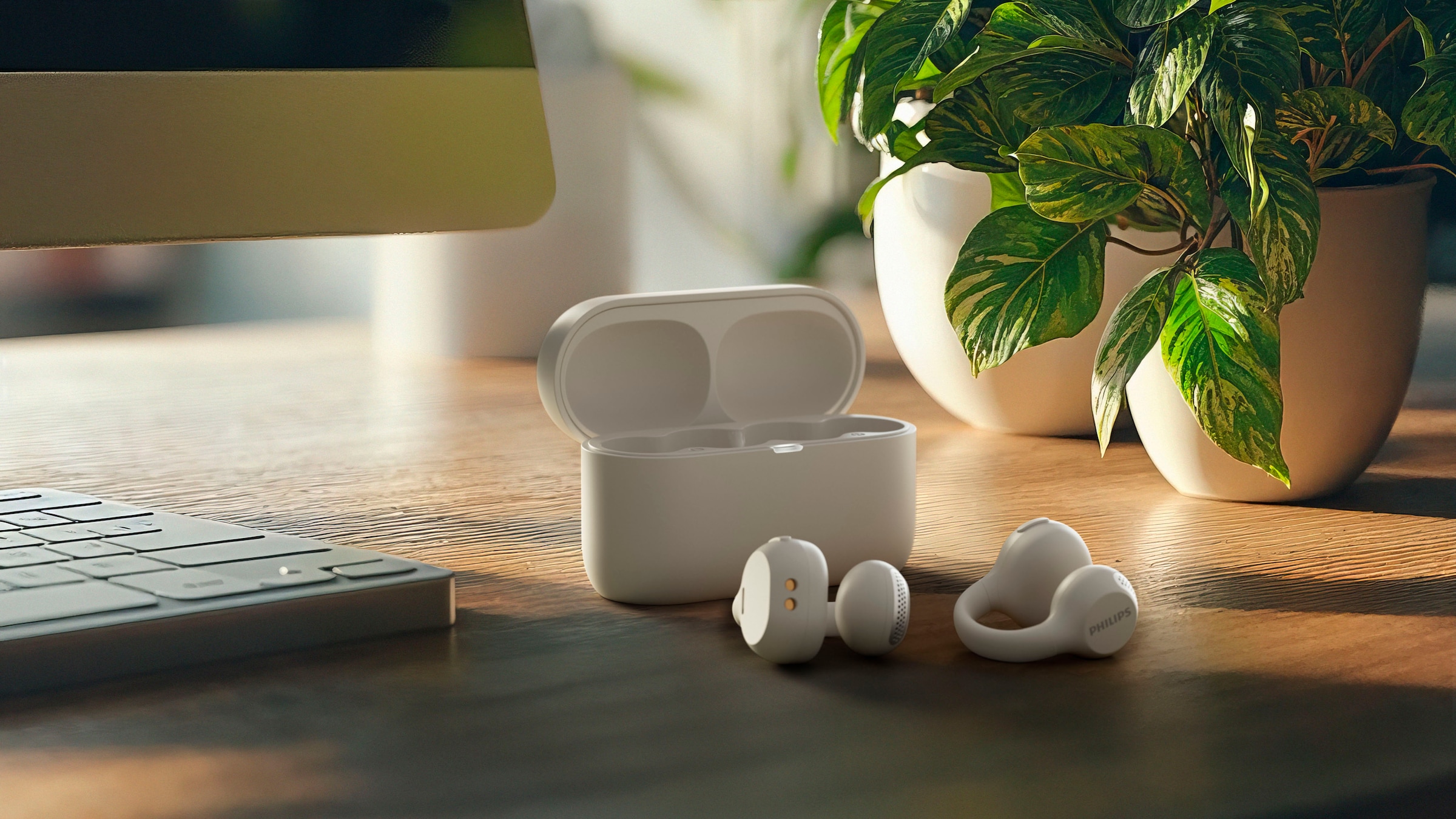 Philips wireless In-Ear-Kopfhörer »TAQ2000« Bluetooth Freisprechfunktion | Multi-Point-Verbindung | Rauschunterdrückung | Sprachsteuerung | True Wireless | kompatibel mit Siri