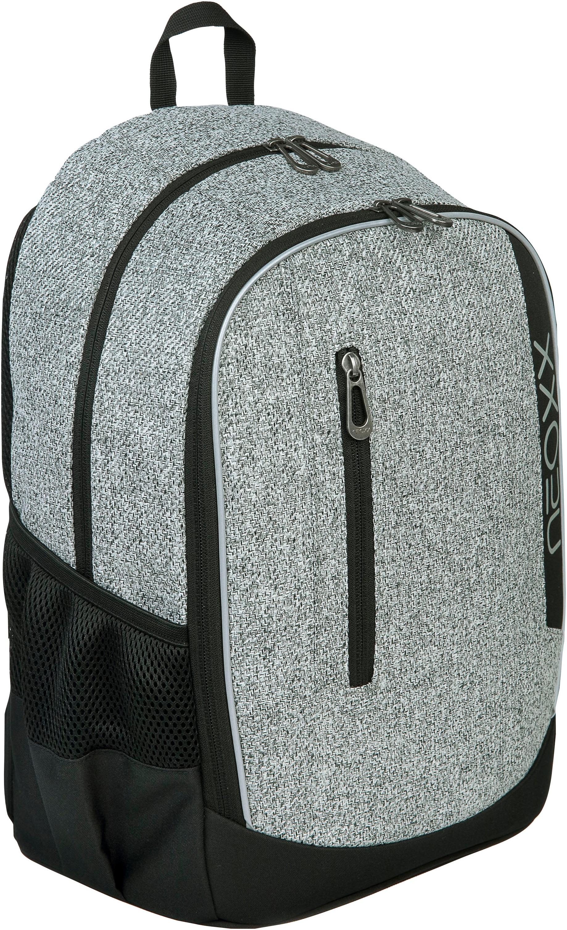 neoxx Schulrucksack »Flow, Wool the World«, teilweise aus recyceltem Material