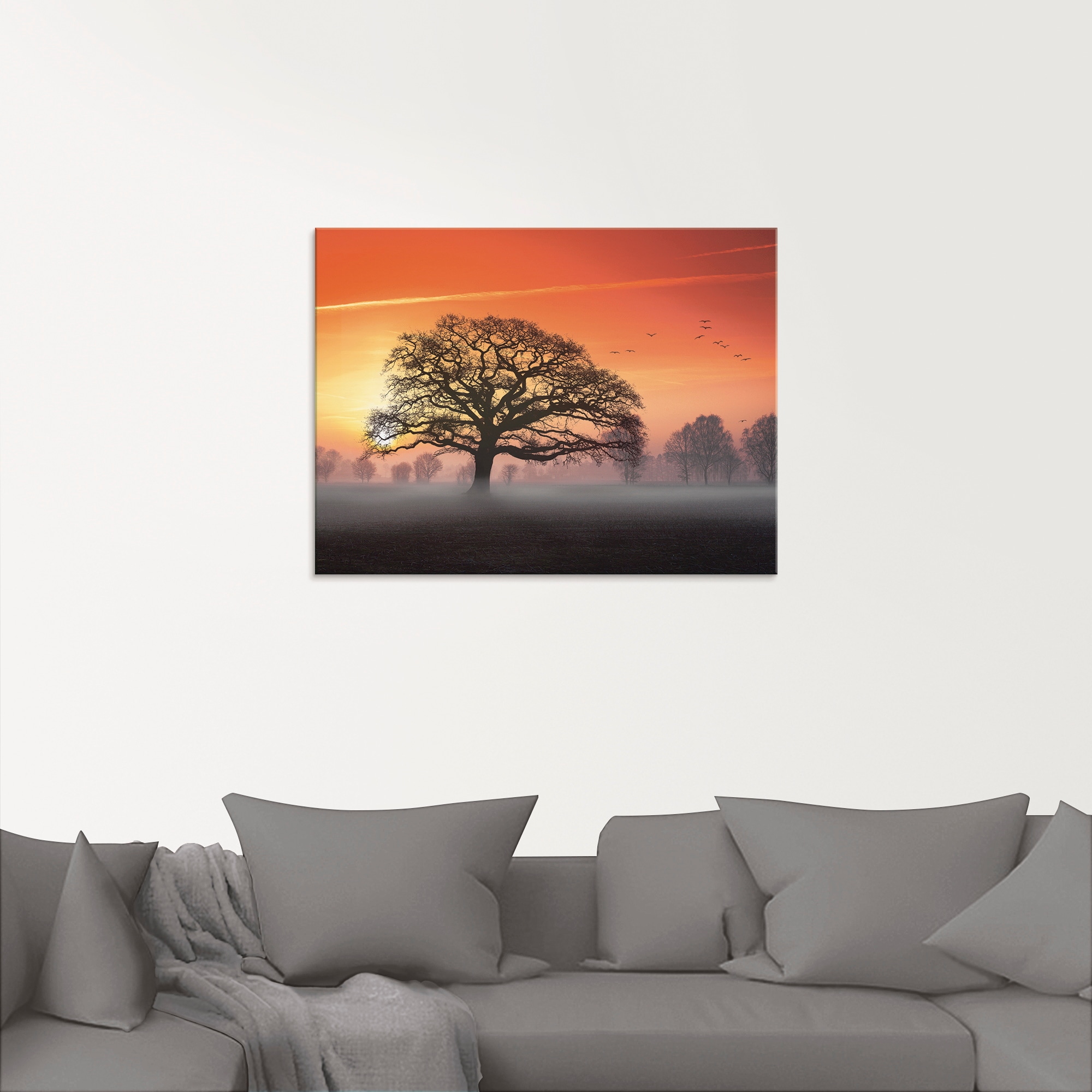 Artland Glasbild »Filigran und mehr...« Bäume 1 Stk. tlg. in verschiedenen Größen