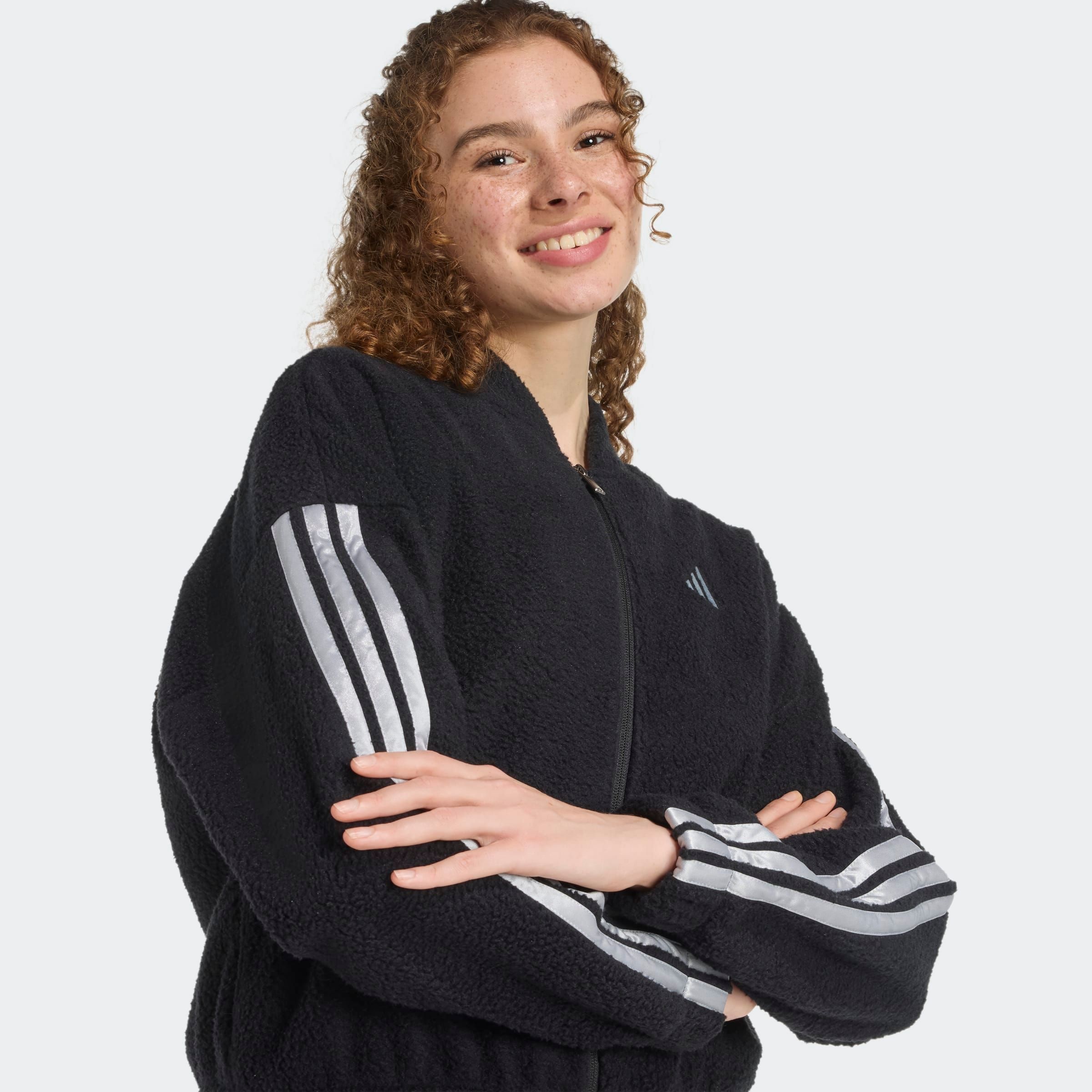 adidas Sportswear Kapuzensweatshirt »W HOL FZ«
