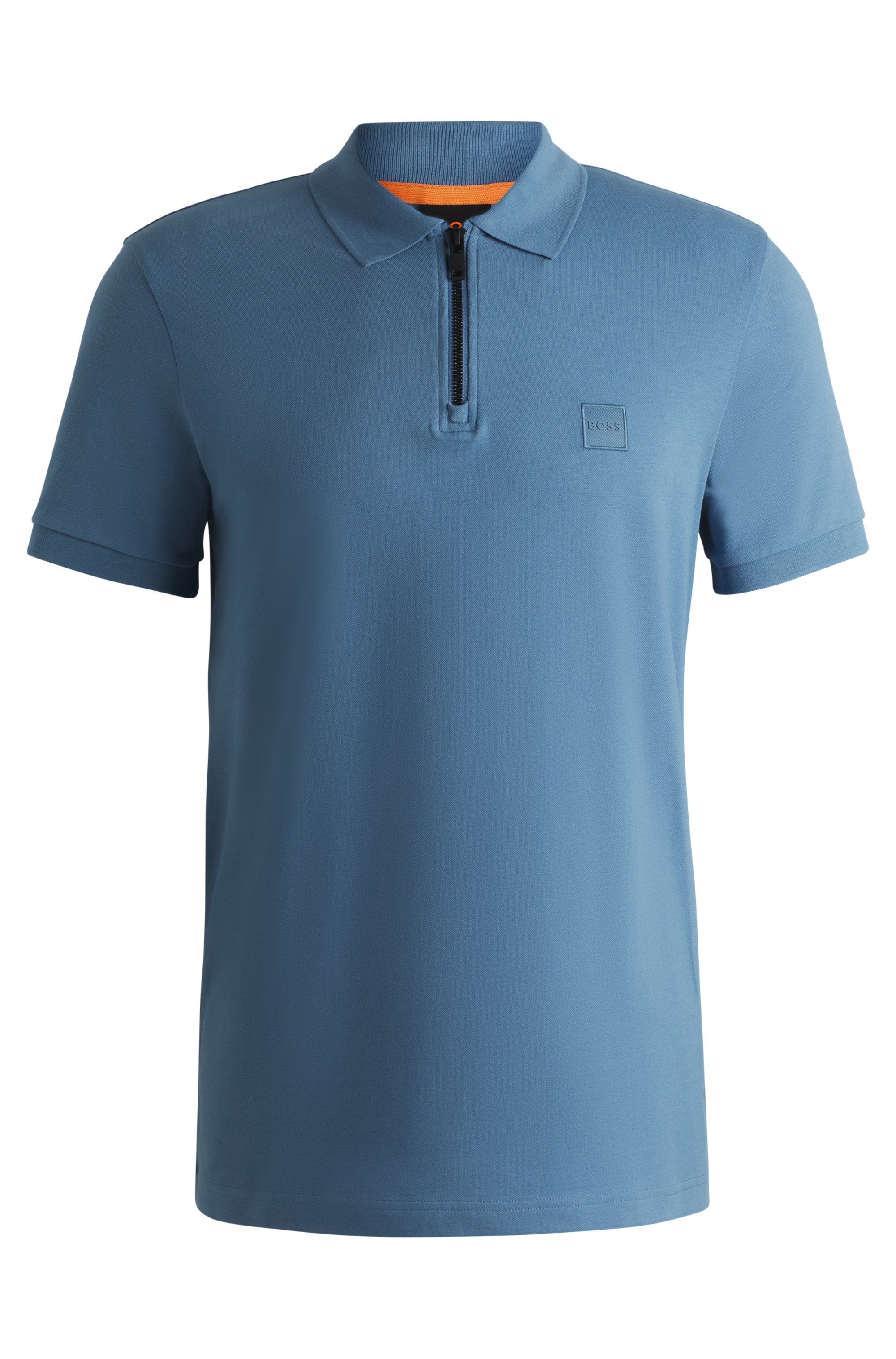 BOSS ORANGE Poloshirt »Passerzip 1025«, mit Polokragen