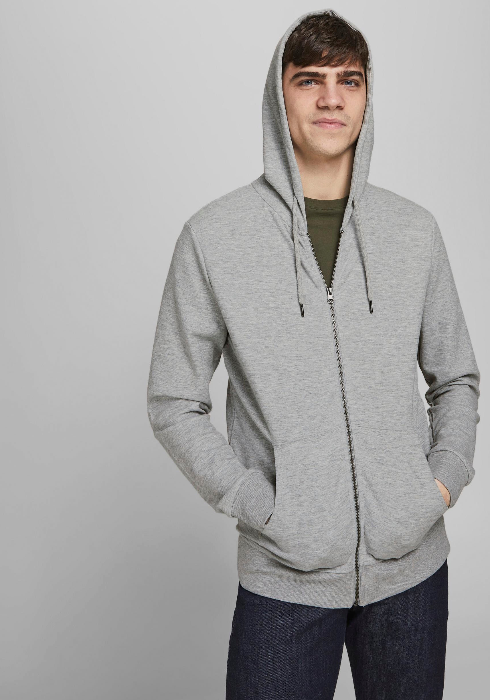 Jack & Jones Kapuzensweatjacke »BASIC SWEAT ZIP HOOD«