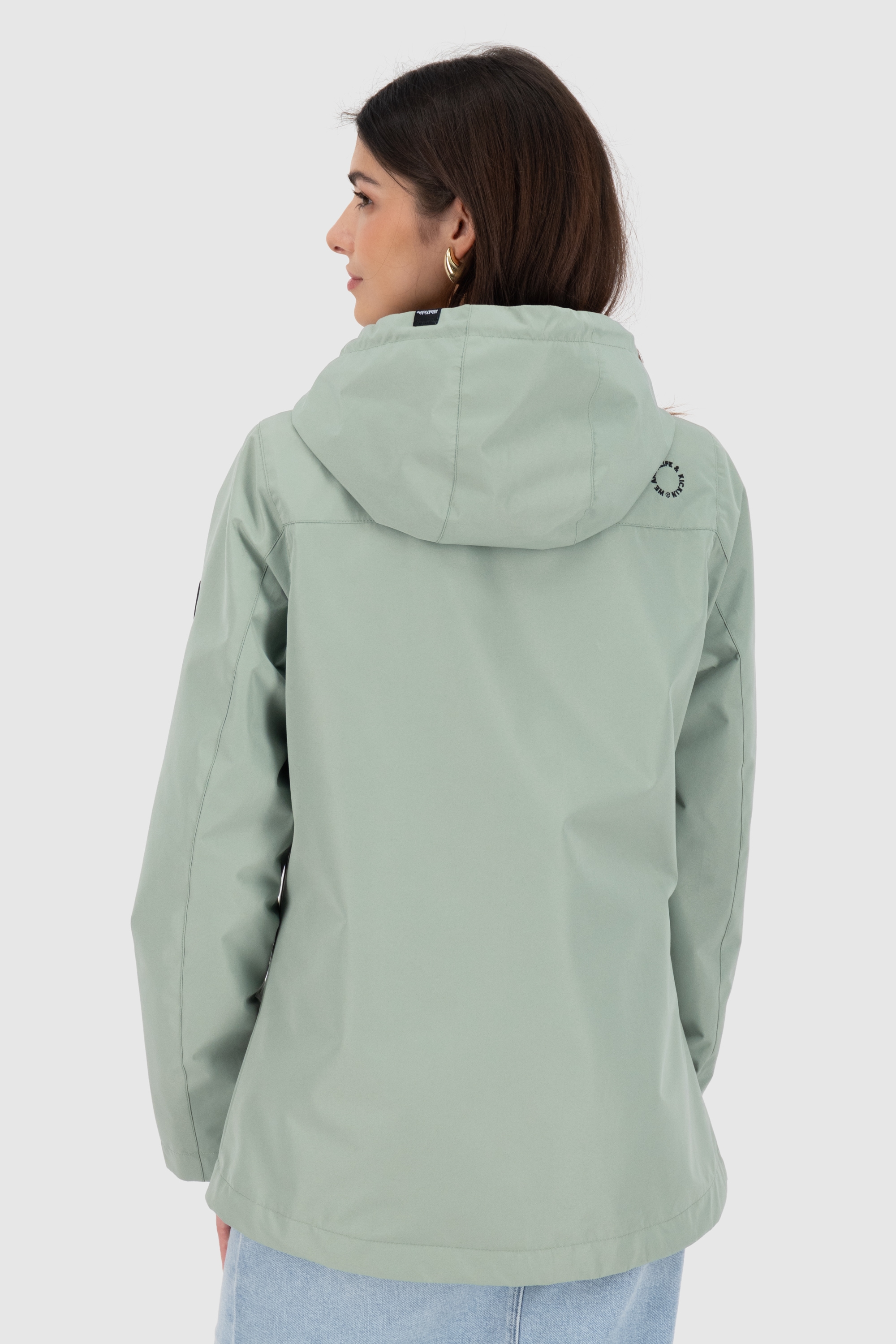 Alife & Kickin Outdoorjacke »LilouAKA« mit Kapuze mit Kapuze und in figurbetontem Fit