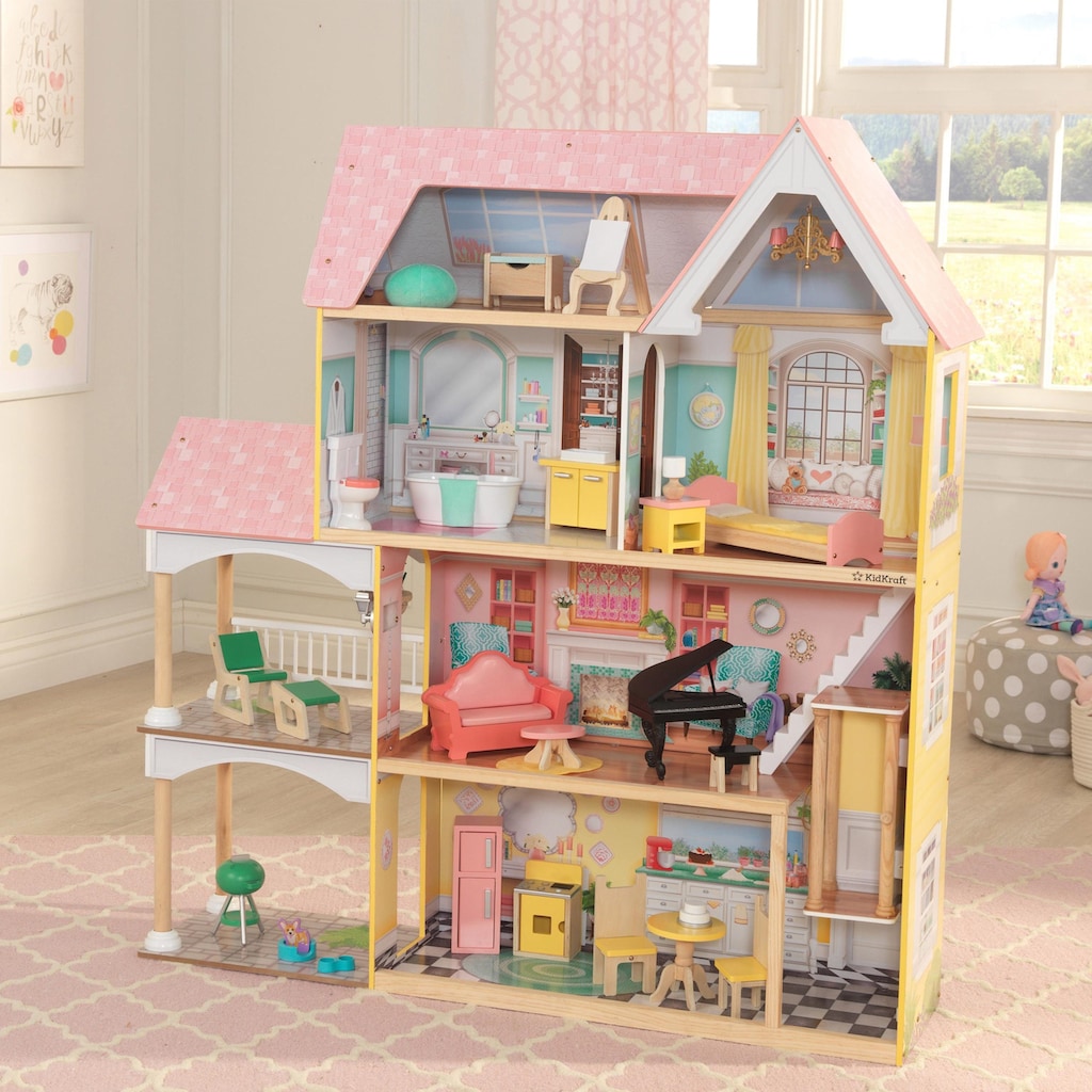 KidKraft® Puppenhaus »Lolas Villa mit EZ Kraft Assembly™«