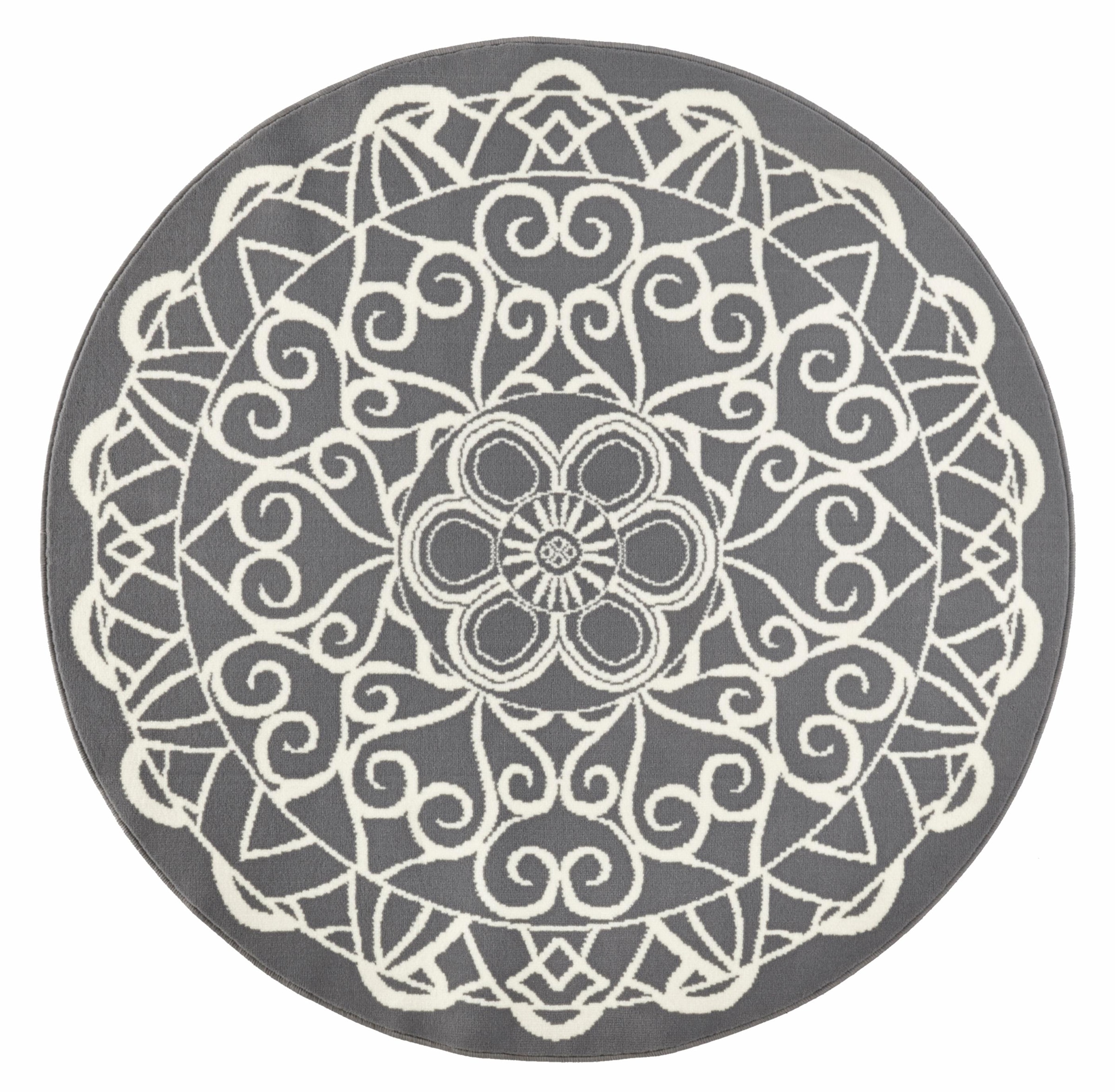 HANSE Muster, »Mandala 1«, Kurzflor, Design, Home rund, Graphisches Teppich Pflegeleicht Robust, Mandala