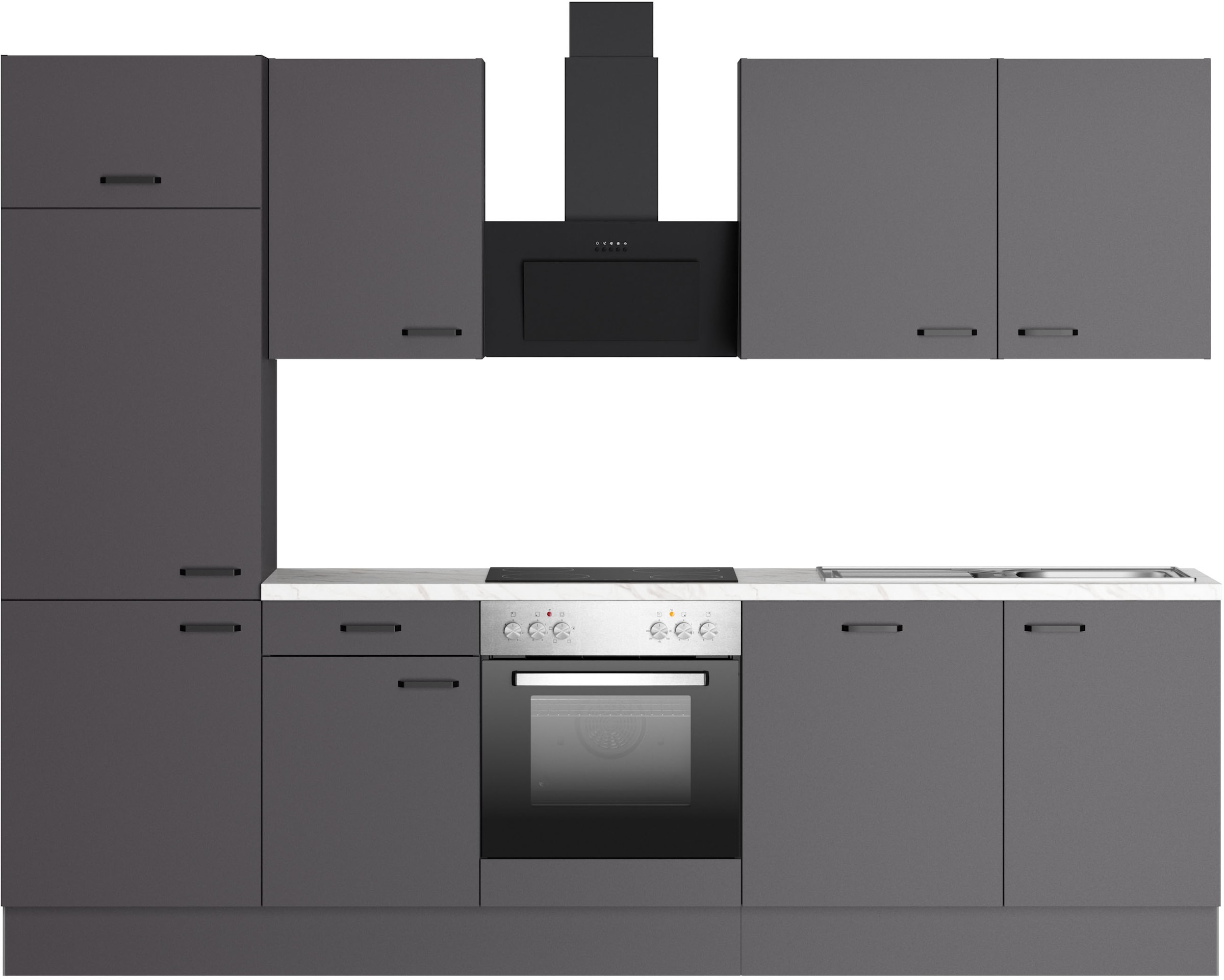 KOCHSTATION Küchenzeile »KS-Paula«