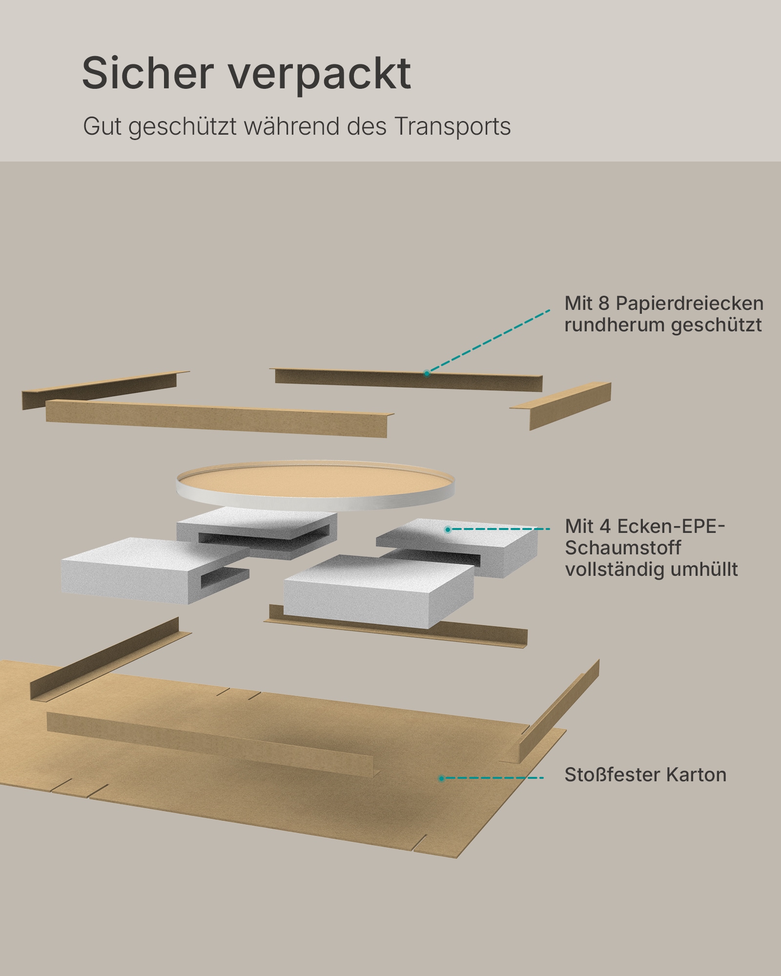 OTTO home Spiegel »Wandspiegel Addrik, wahlweise in 2 Größen 60x60cm oder 80x80cm« runde Form, in verschiedenen Farben