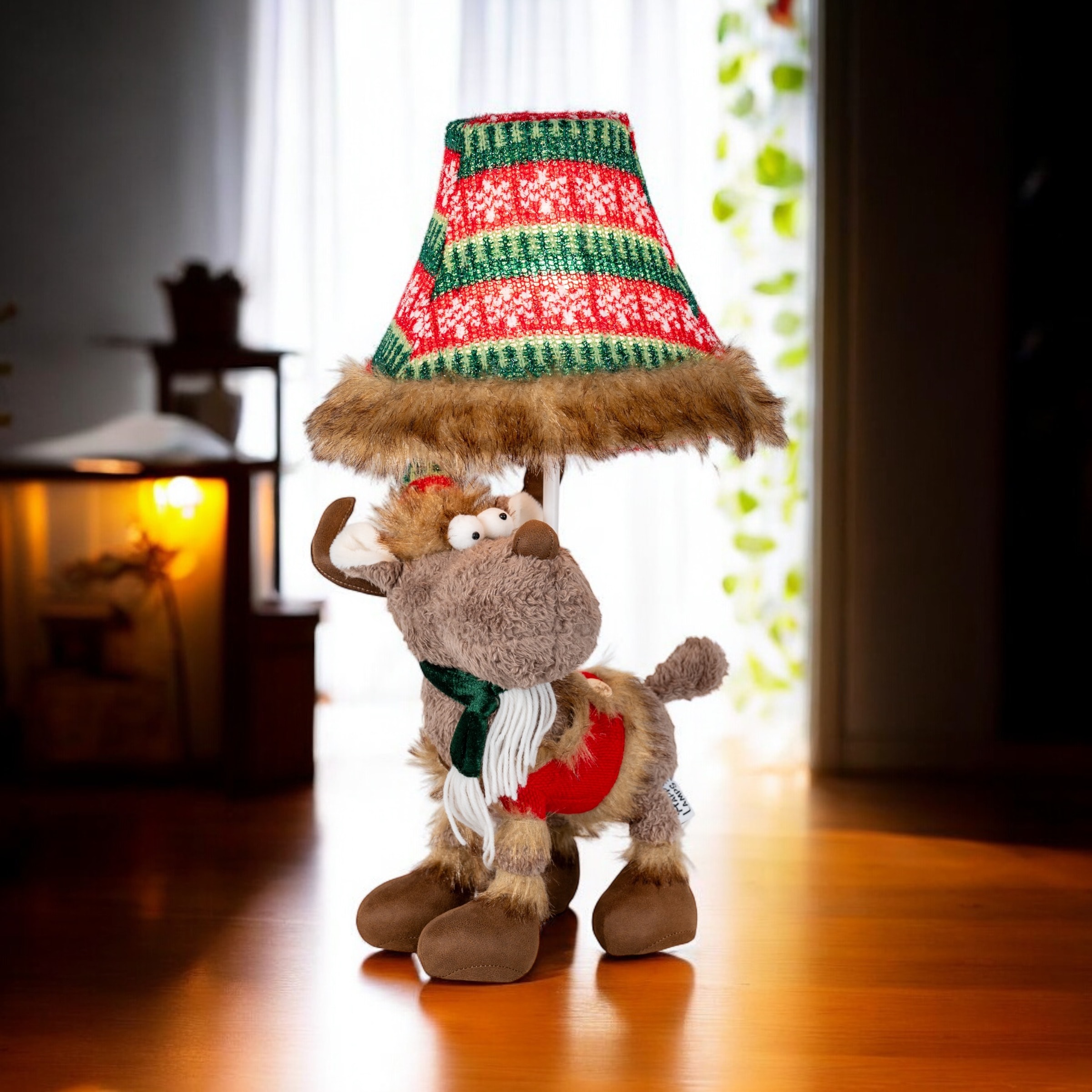 Happy Lamps for smiling eyes LED Tischleuchte »Rudi das Rentier« GU 5,3 1 Stk. Warmweiß Hochwertig, Einzigartig