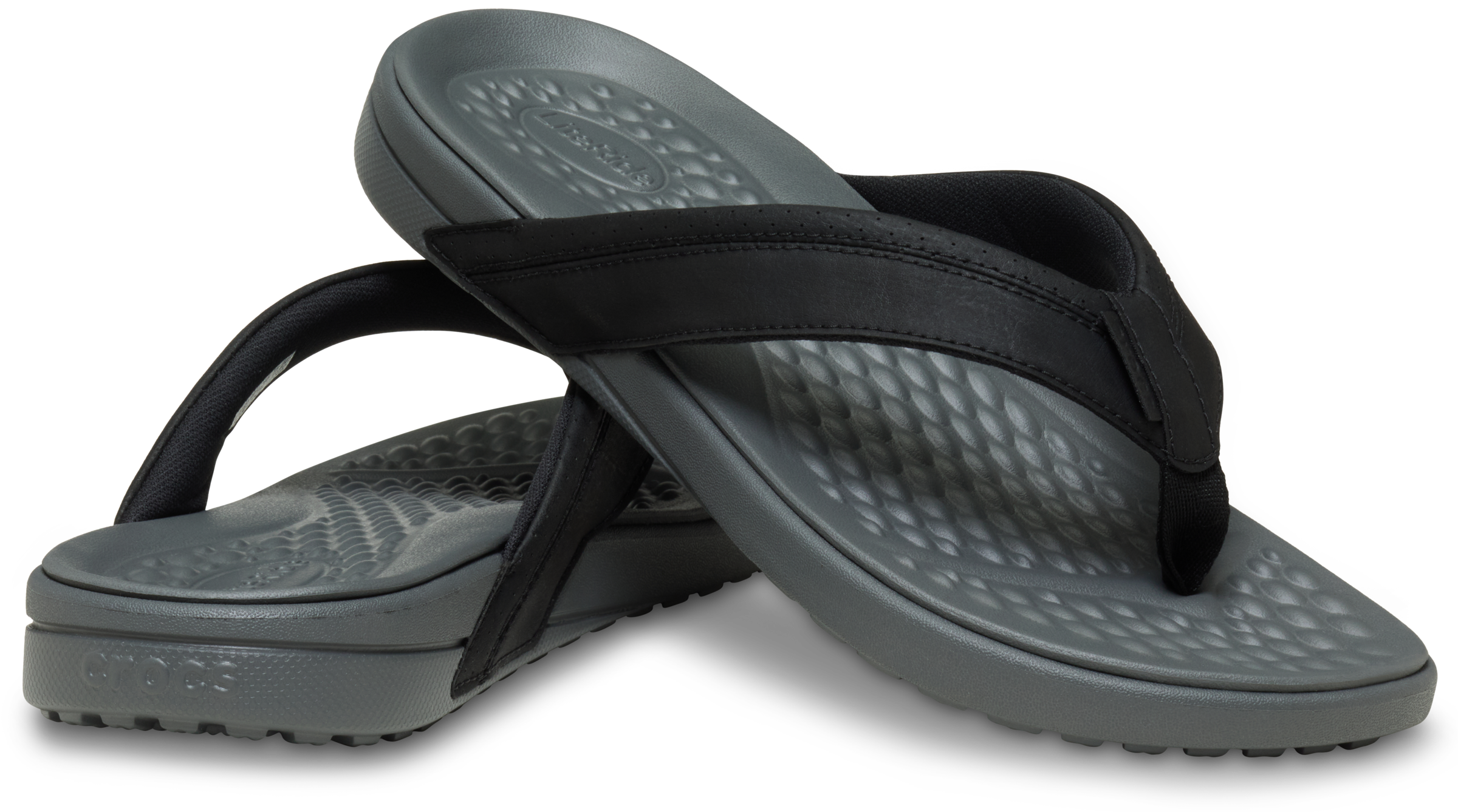 Crocs Zehentrenner »Yukon Surf Flip«  Schlappen, Sommerschuh, Strandschuh, Badeschuh mit weichem Zehensteg