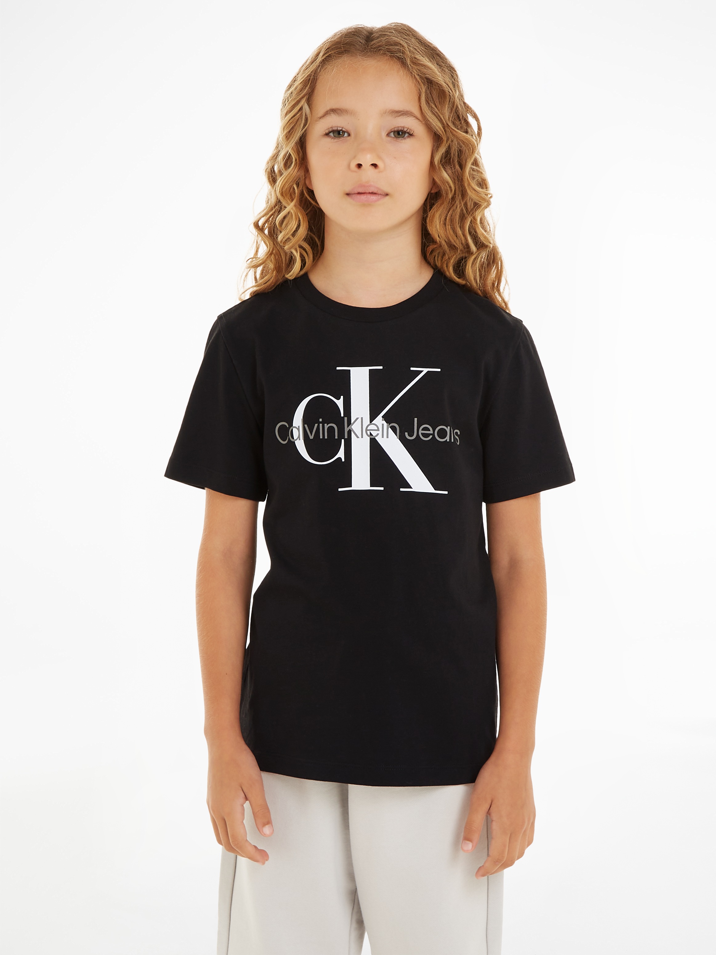 Calvin Klein Jeans T-Shirt »CK MONOGRAM SS T-SHIRT«, für Kinder bis 16 Jahre