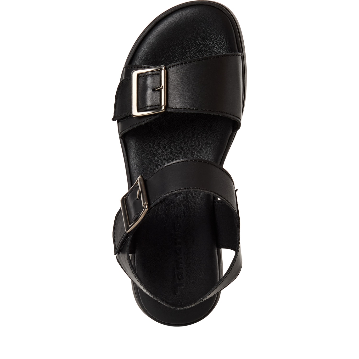 Tamaris Sandalette  Plateau, Riemchensandale, Sommerschuh mit Logoschriftzug