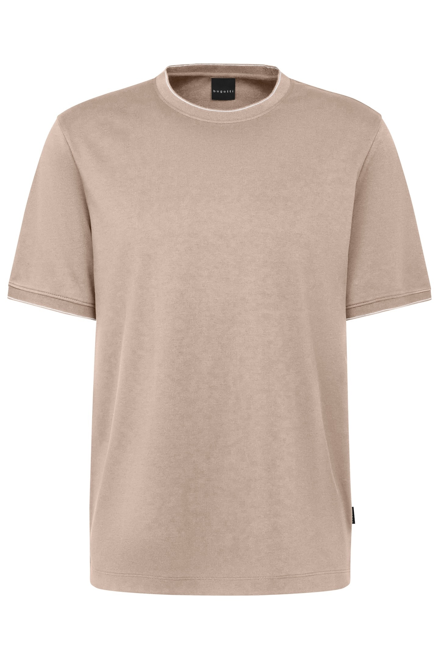 bugatti T-Shirt, aus Baumwoll-Mischung