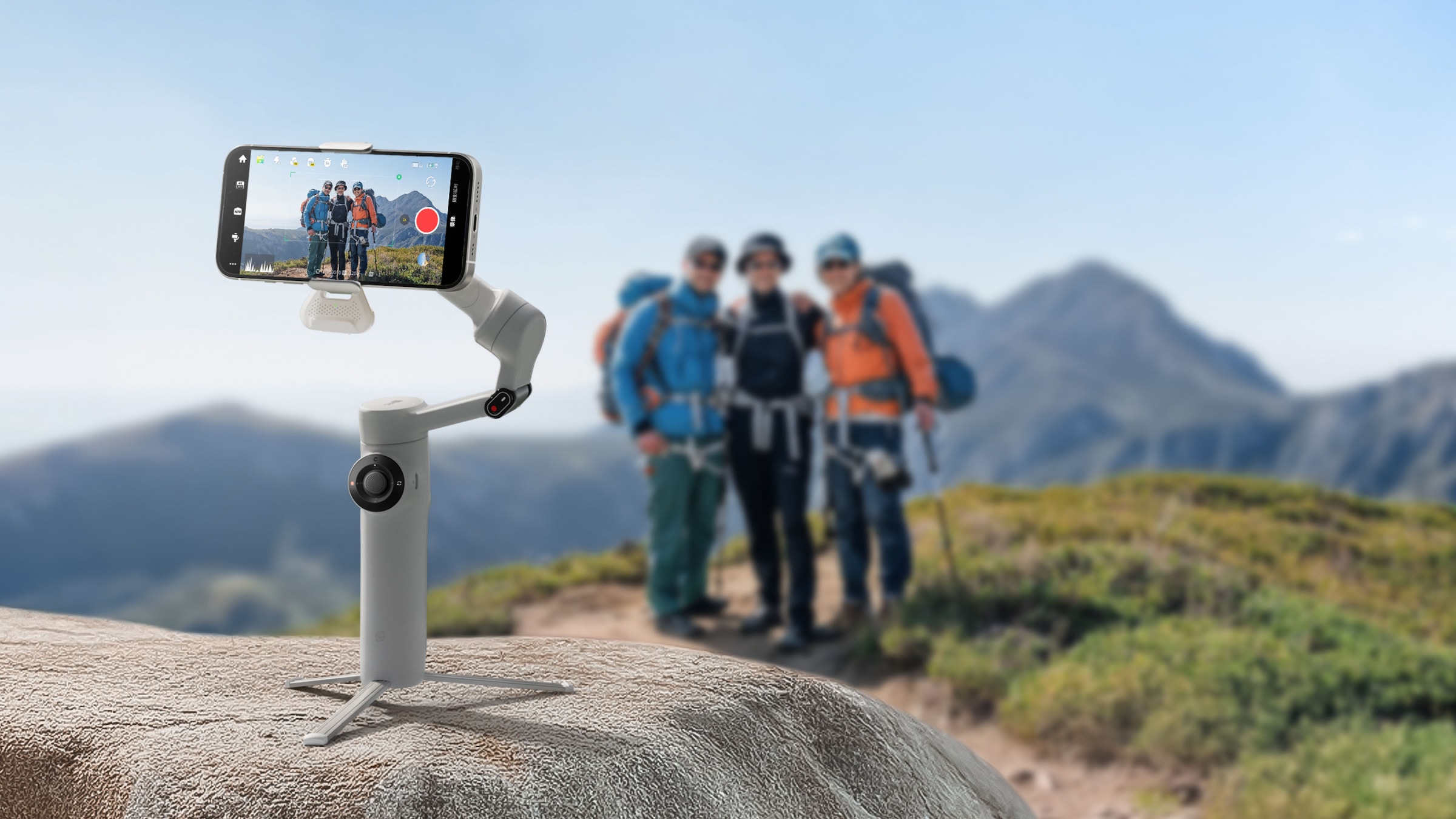 Insta360 Gimbal »Flow 2 AI Tracker Bundle«