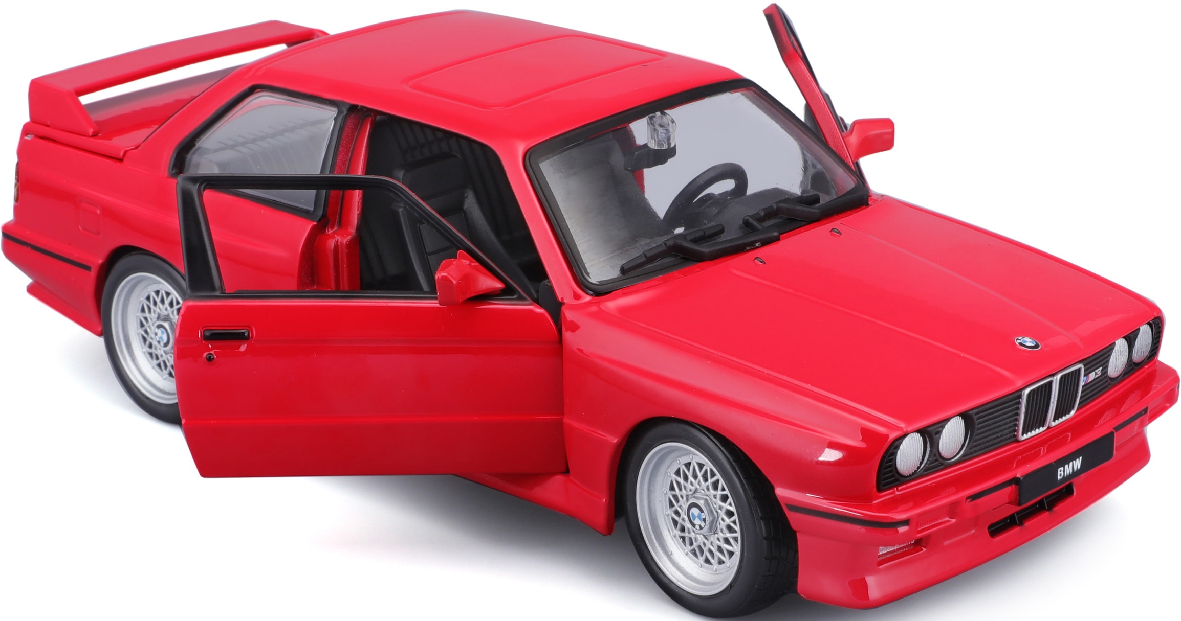 Bburago Sammlerauto »BMW M3 (E30) 88, rot«, 1:24