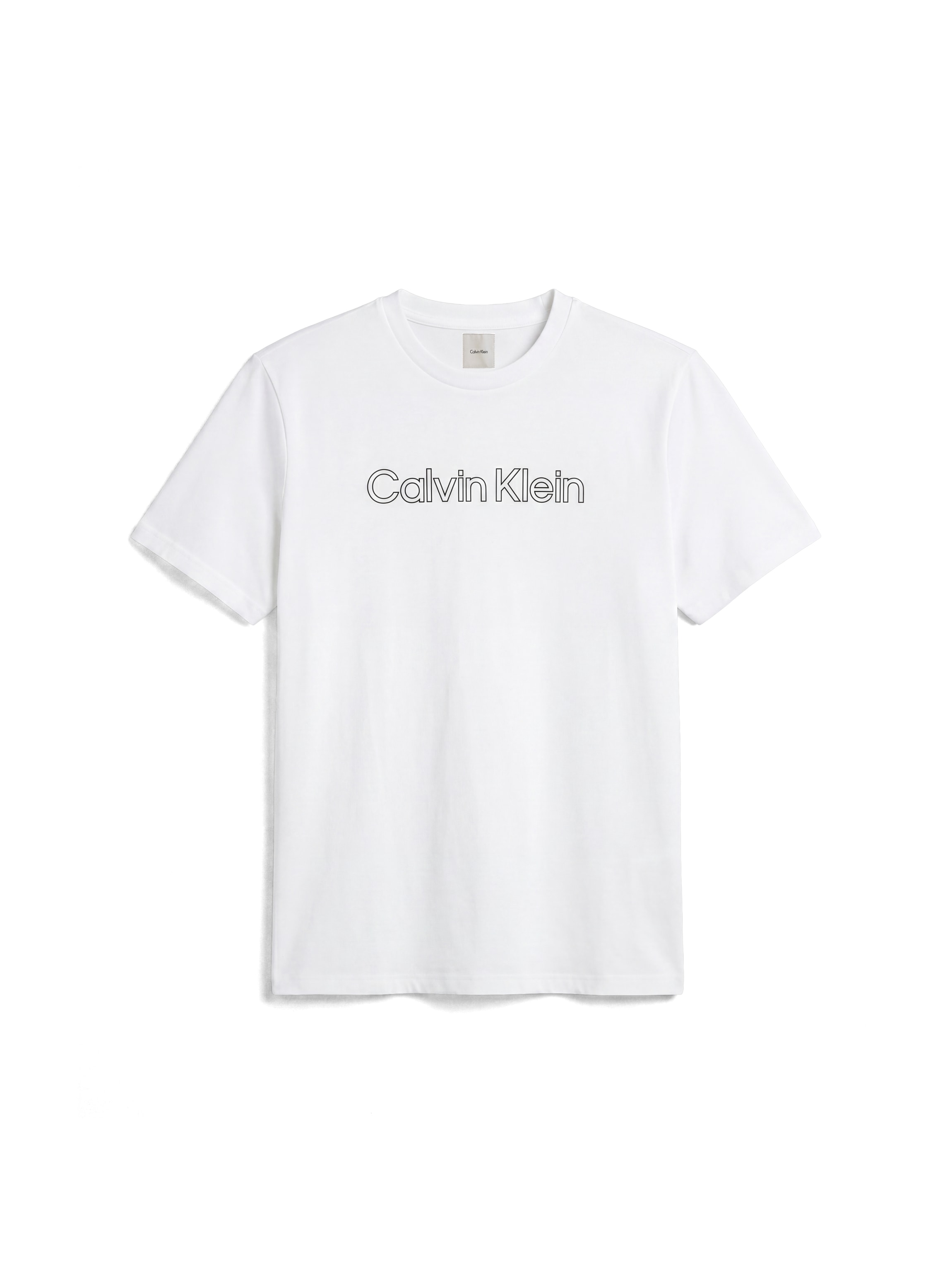 Calvin Klein T-Shirt »LOGO GRAPHIC« Regular fit mit Rundhalsausschnitt
