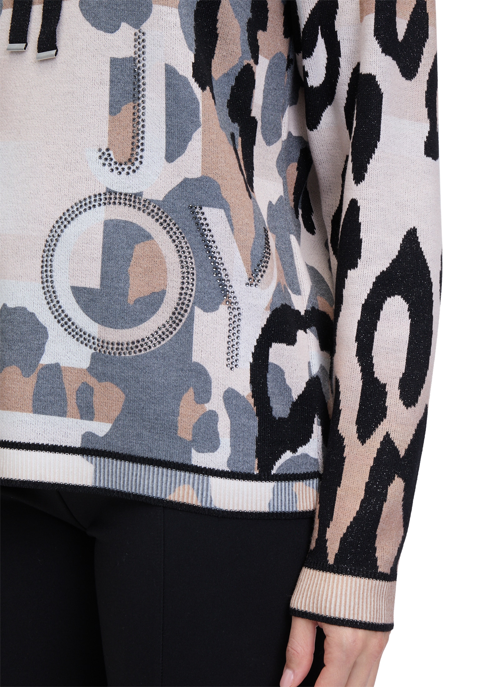 Betty Barclay Rundhalspullover »Feinstrickpullover mit Print«