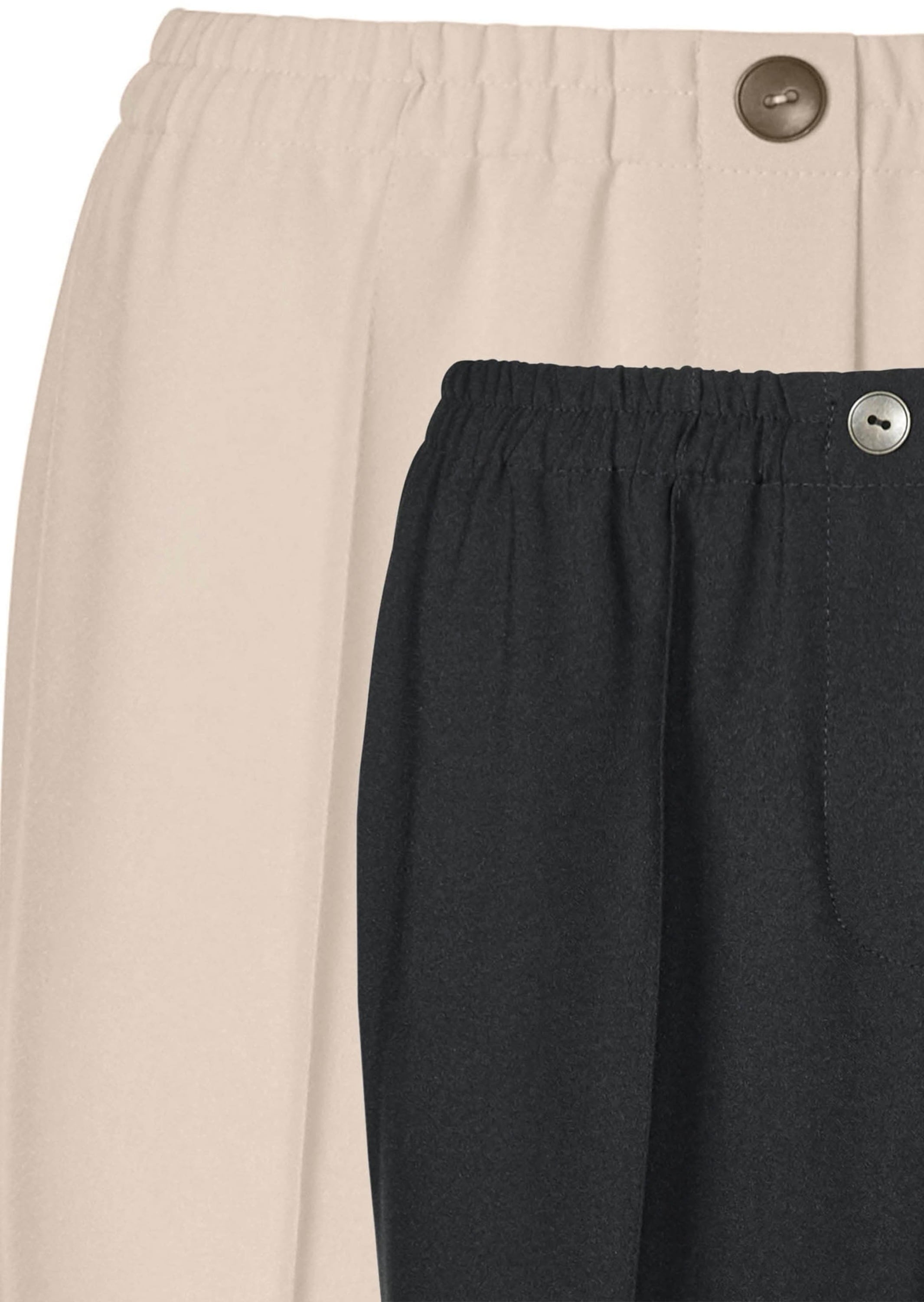 GOLDNER Schlupfhose »Knitterarme Schlupfhosen im 2er Pack«