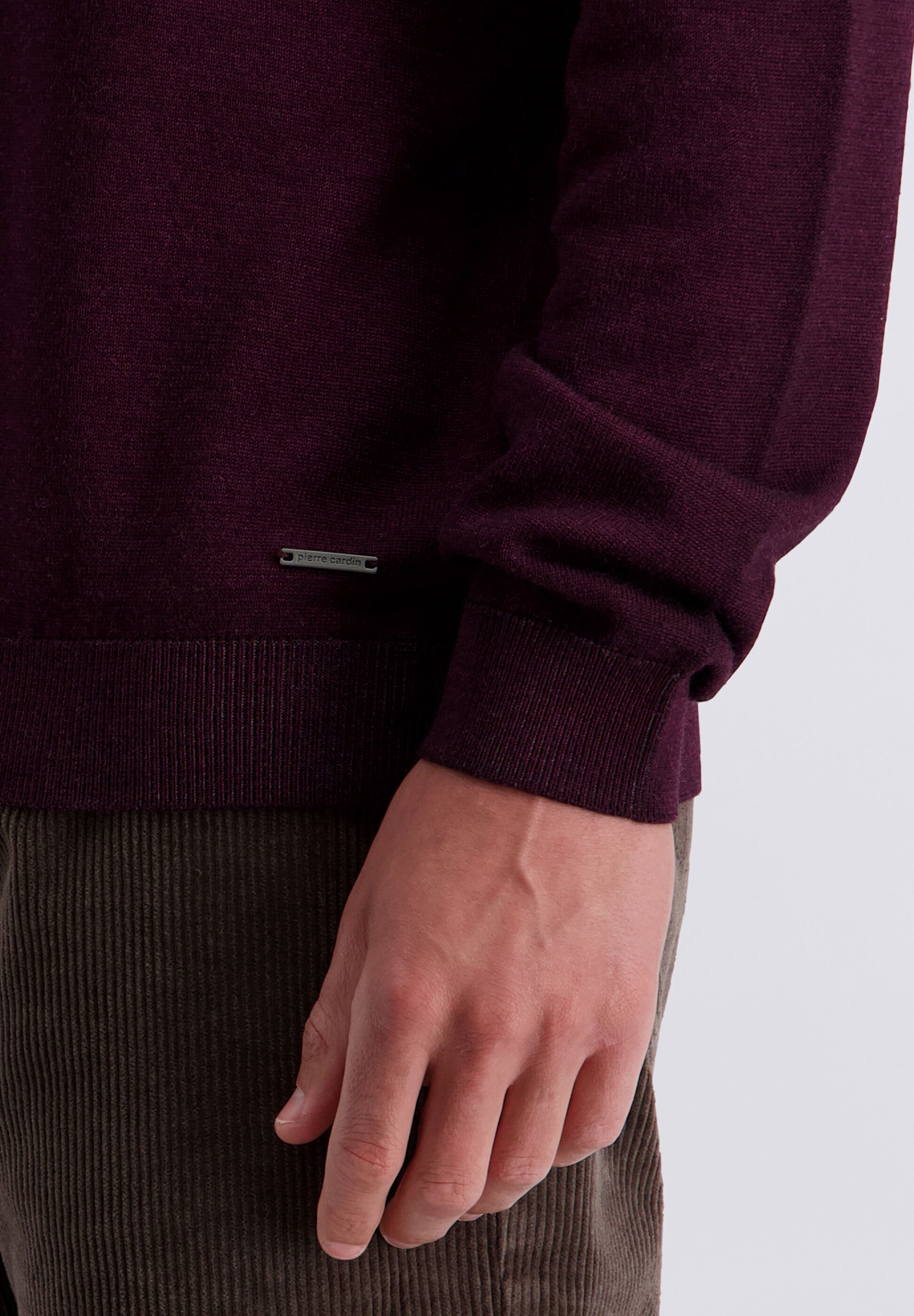 Pierre Cardin Strickpullover »Pierre Cardin Pullover« im unifarbenen Stil