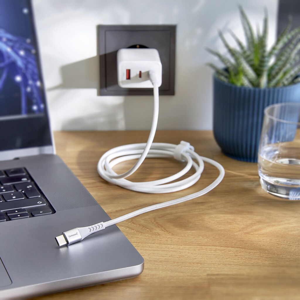 Intenso USB-Kabel »CABLE USB-C TO USB-C 1.5M/7901002«