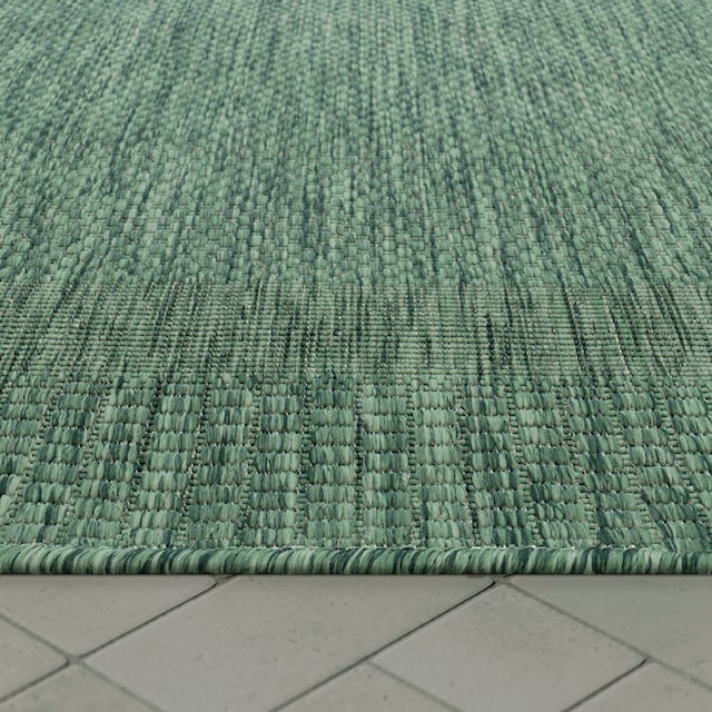 Paco Home Teppich »Roma 272«, rechteckig, Flachgewebe, meliert, mit  dezenter Bordüre, In- und Outdoor geeignet online kaufen