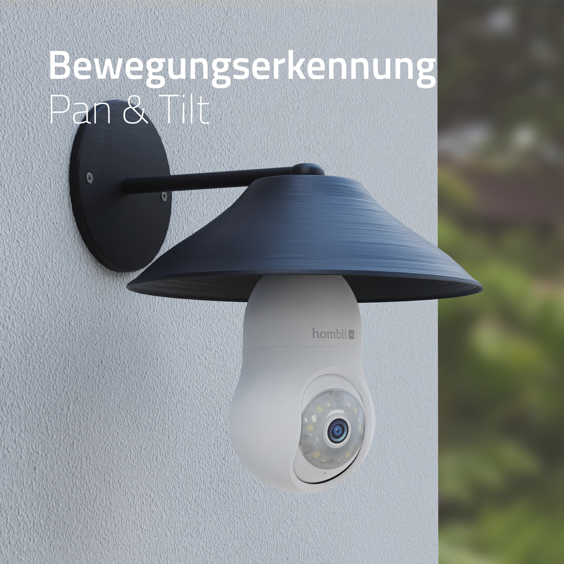 Hombli Überwachungskamera »Bulb Cam 4K« Außenbereich