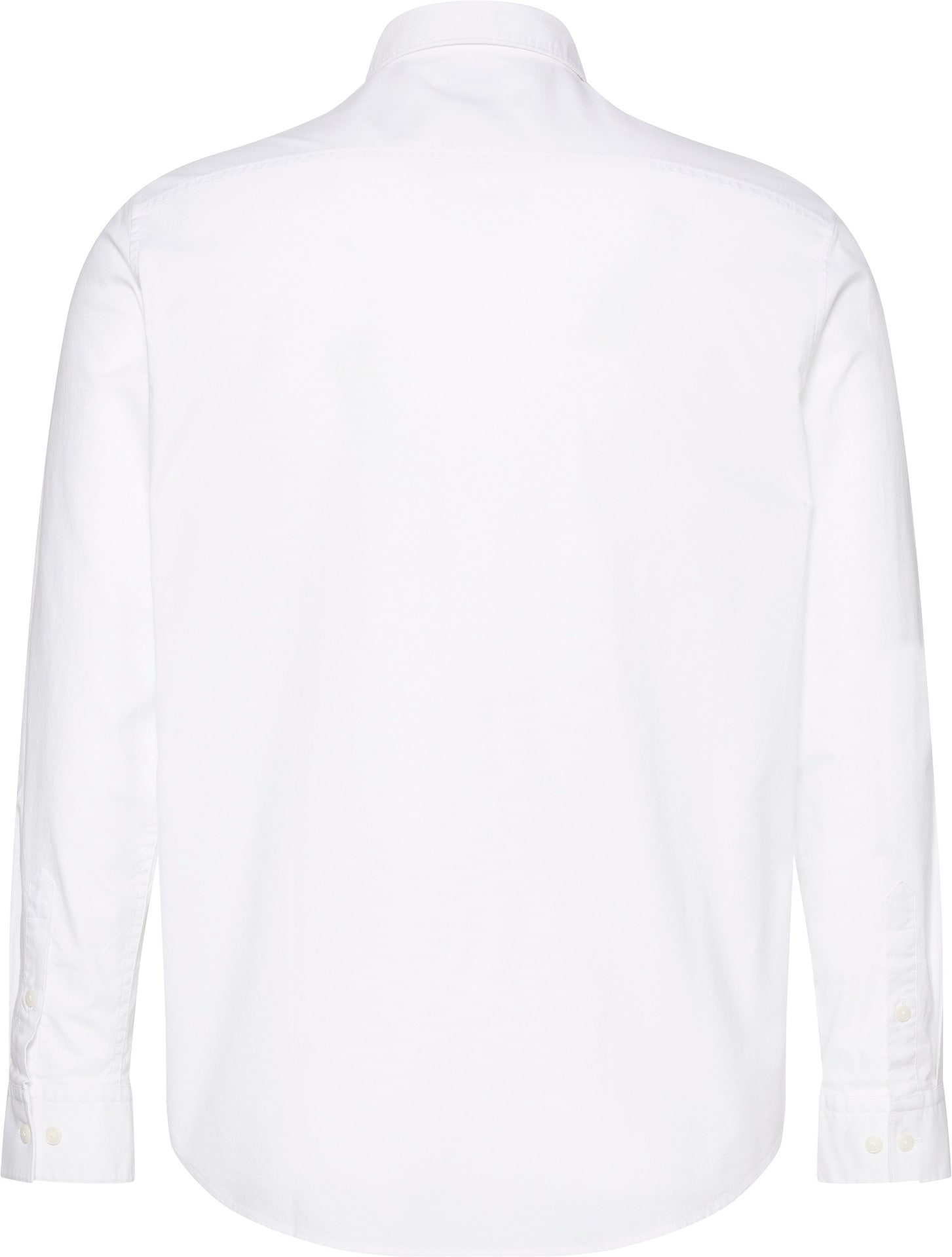 Calvin Klein Jeans Langarmhemd »LS SOLID OXFORD CLASSIC SHIRT«, Mit Rundhalsausschnitt