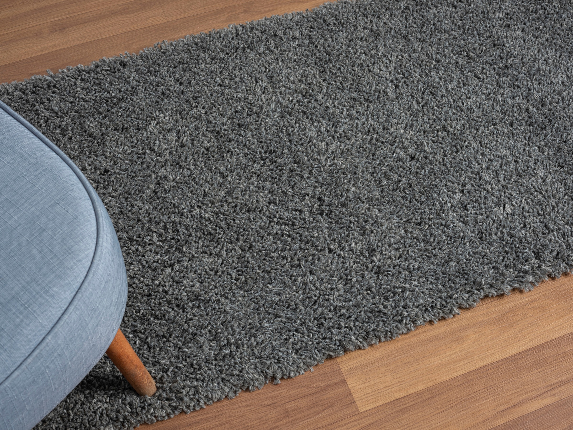 Myflair Möbel & Accessoires Hochflor-Läufer »My Shaggy«, rechteckig, 37 mm Höhe, Shaggy, Uni Farben, leicht glänzend, Microfaser, extra flauschig