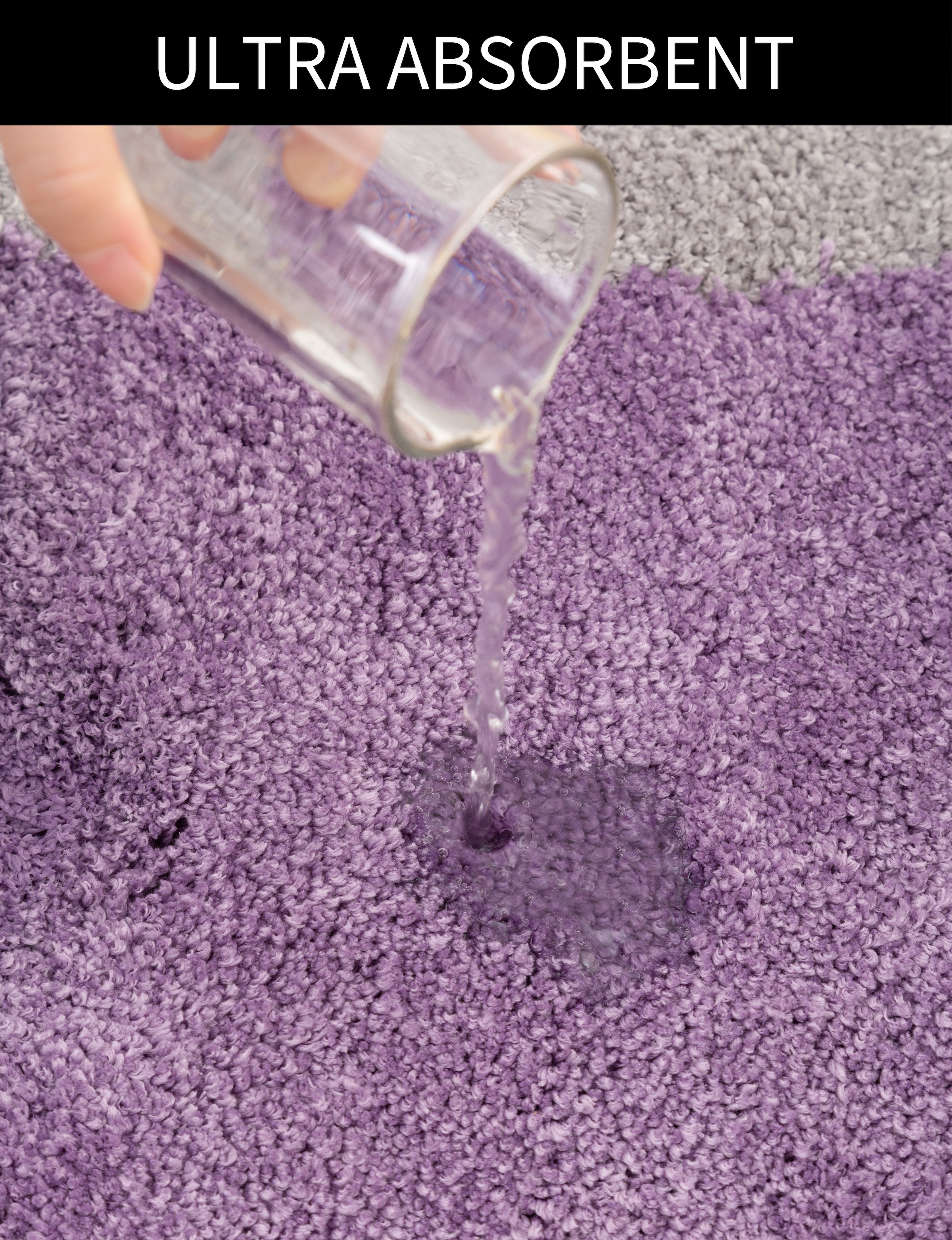my home Badematte »Belio«, rutschhemmend beschichtet, fußbodenheizungsgeeignet-schnell trocknend-strapazierfähig, Badematte, Badteppich, Badematten auch als 2 tlg. Set erhältlich, bunt