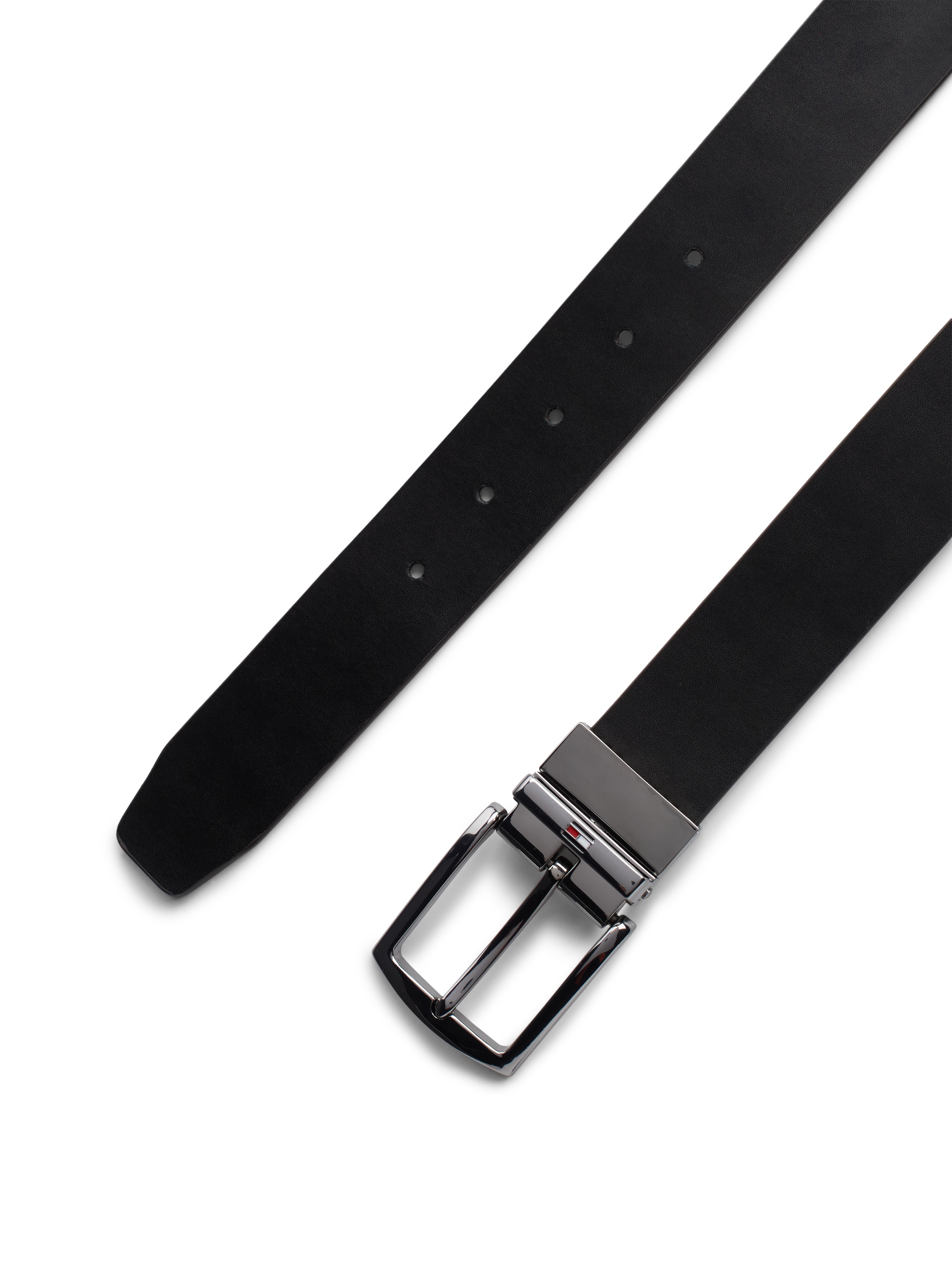 Tommy Hilfiger Ledergürtel »Denton Rev. 3.5 cm«, mit Logoprägung