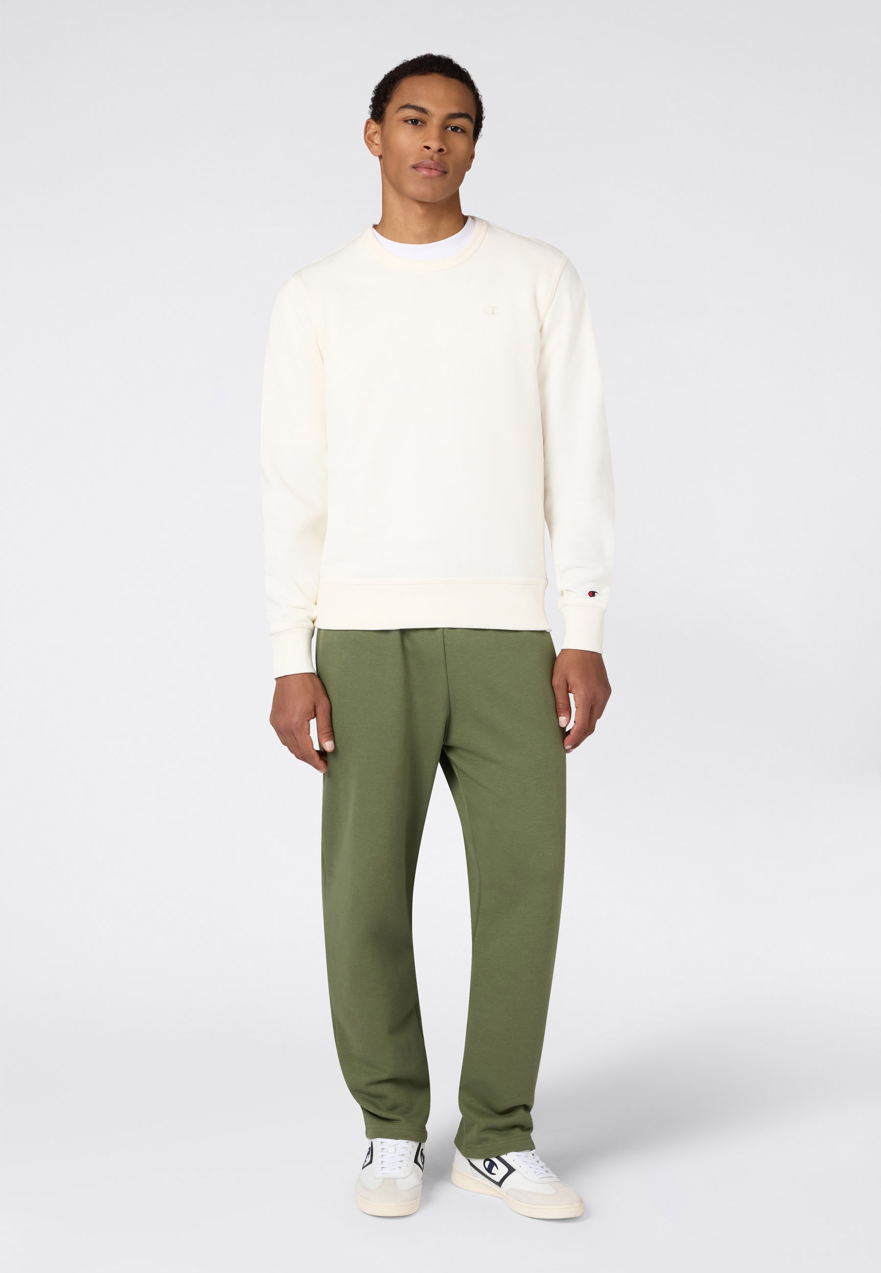 Champion Sweatshirt »ICONS TONAL Terry Crewneck Sweatshirt«, aus Baumwolle und Polyester

