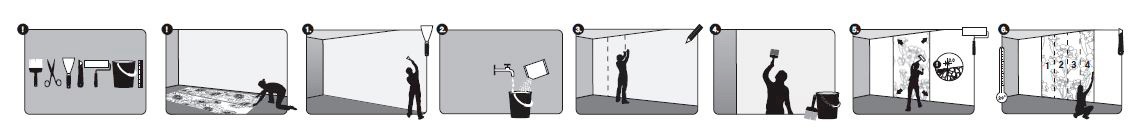 Komar Vliestapete »Digitaldruck Vlies -  Jasmin Pale Flowers - Größe 200 x 280 cm« bedruckt glatt Kinderzimmer