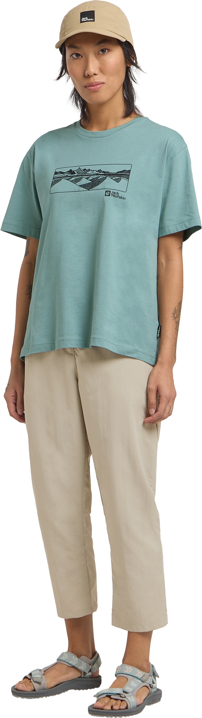 Jack Wolfskin Outdoorhose »TIHAMA 7 8 PANTS W«