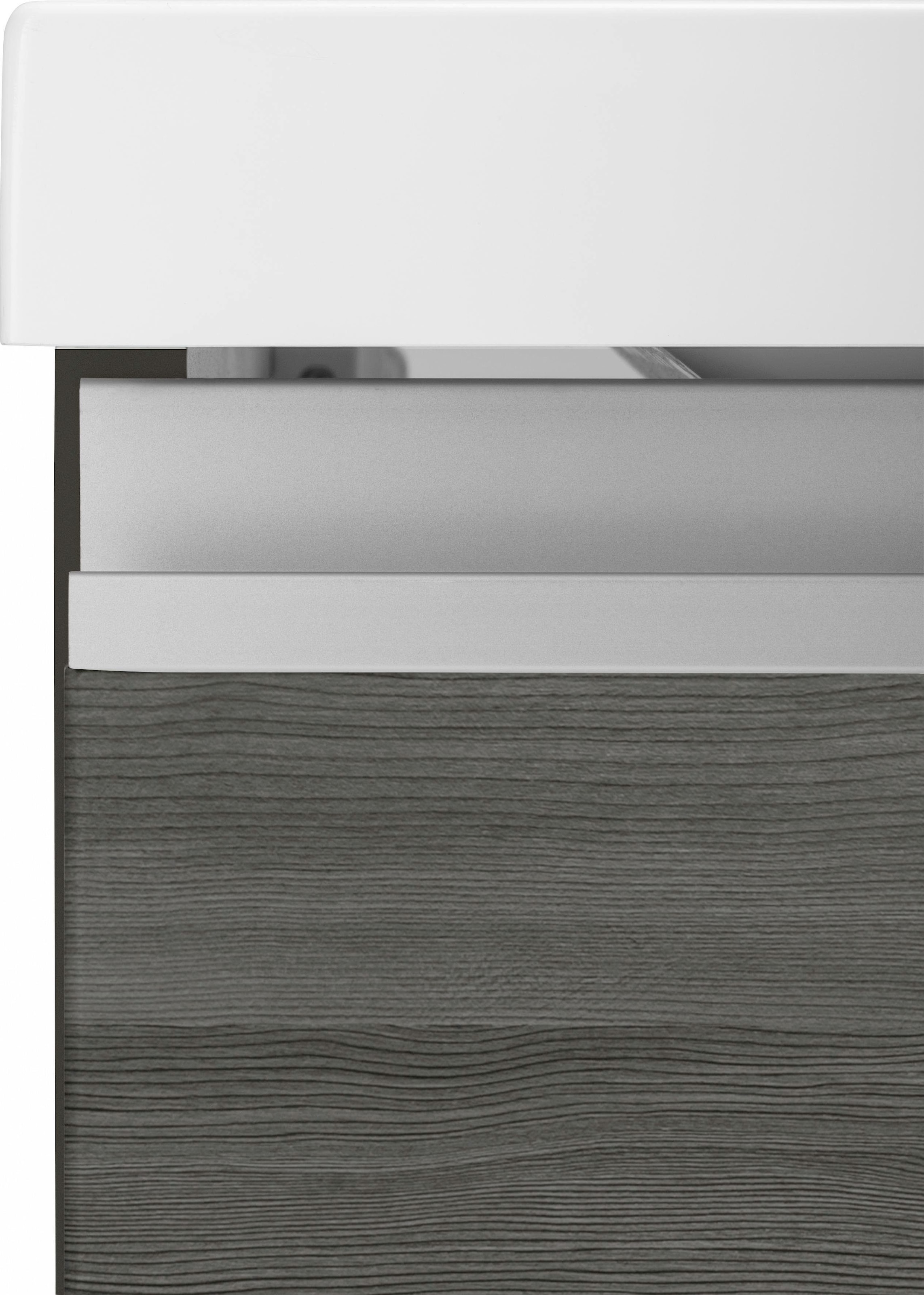 welltime Waschbeckenunterschrank »Ohio«, Badmöbel, Waschtisch inkl. Waschbecken, Breite 120 cm