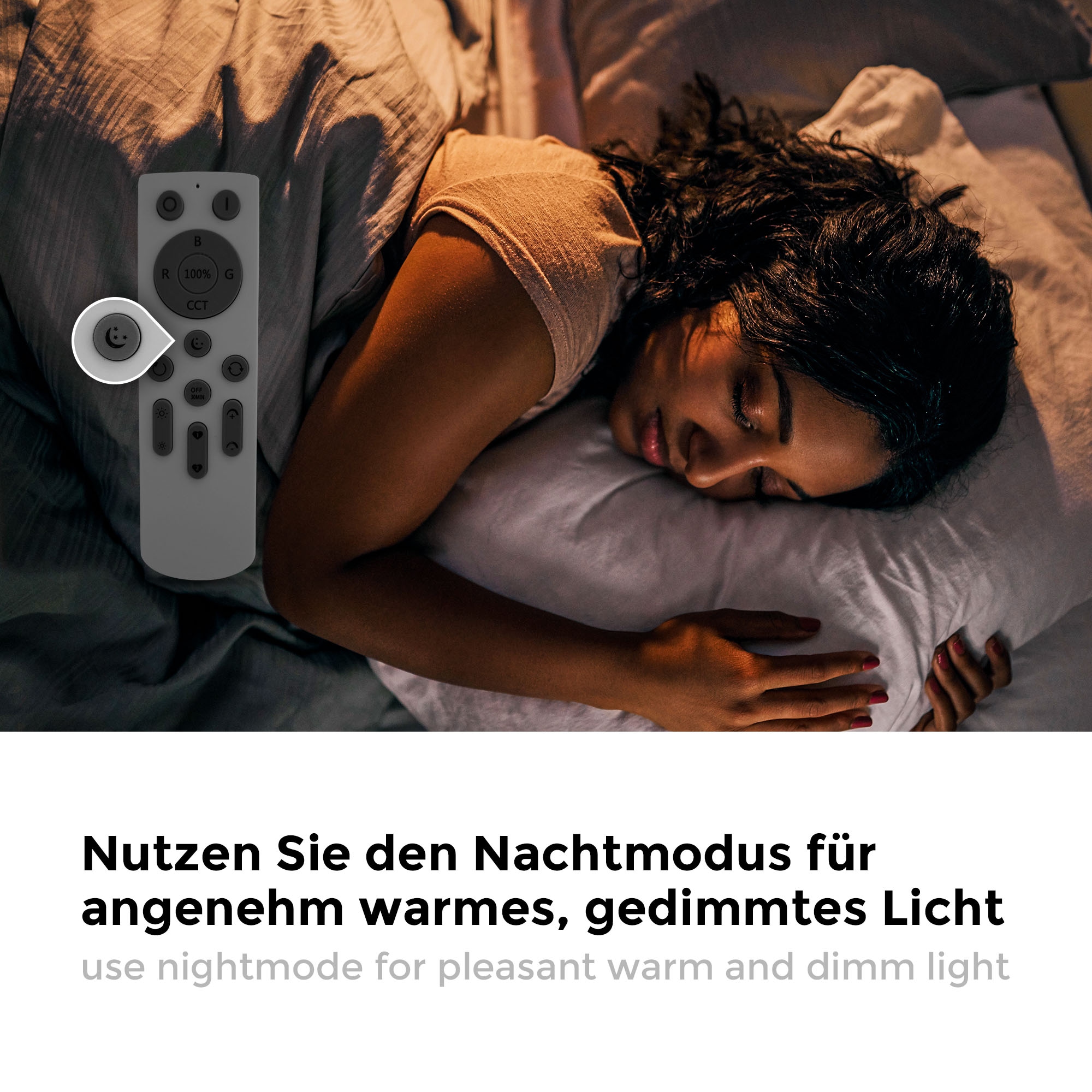 B.K.Licht LED Deckenleuchte »Smarte LED-Deckenleuchte, mit Farbwechsel, Lichteffekte«, 1 flammig-flammig, WIFI Frame, RGB, CCT, Tuya-App, Nachtlichtfunktion