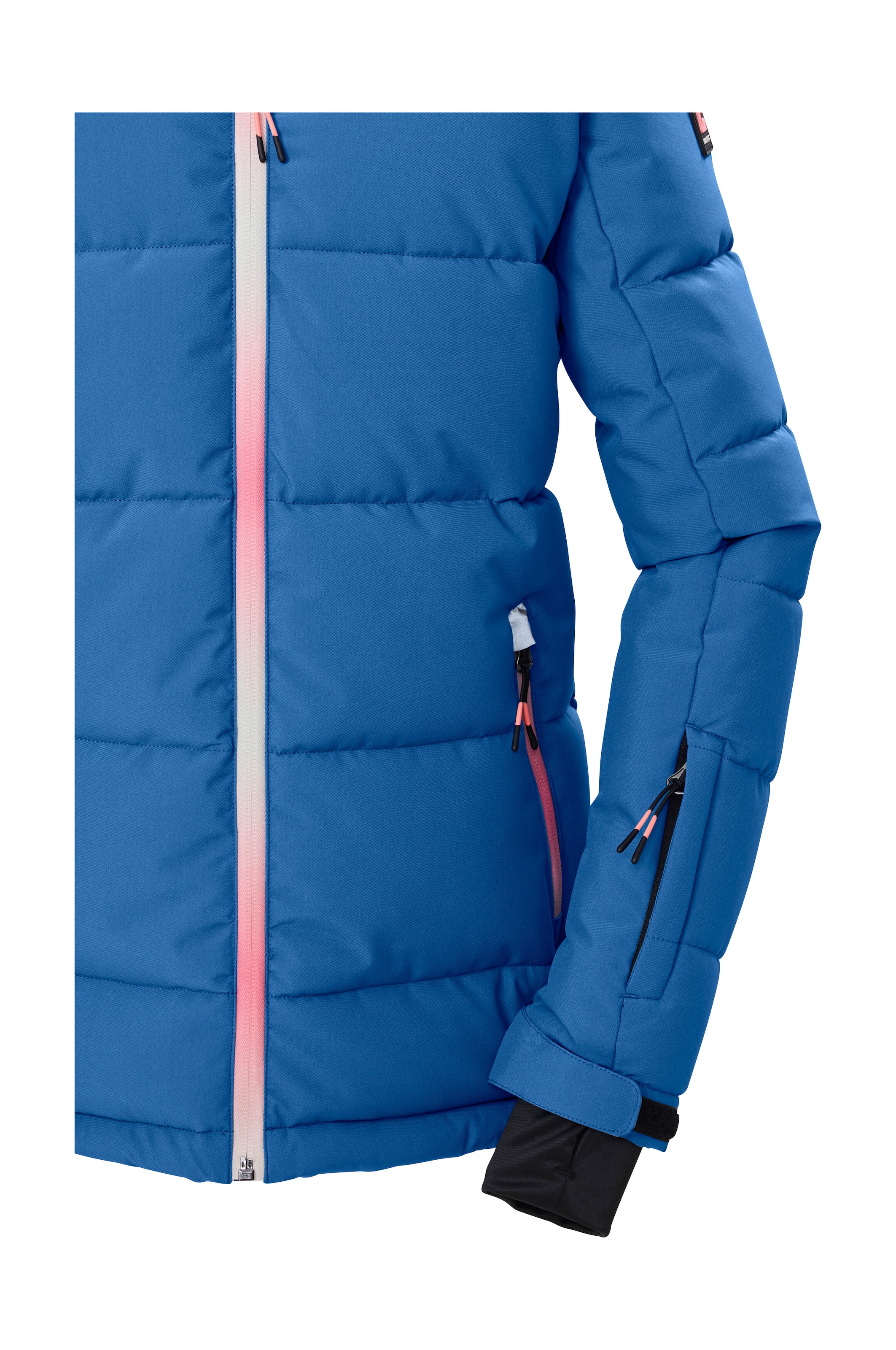Killtec Skijacke »KSW 186 GRLS SKI JCKT« Winddichte, wasserabweisende Ski-Steppjacke mit Schneefang
