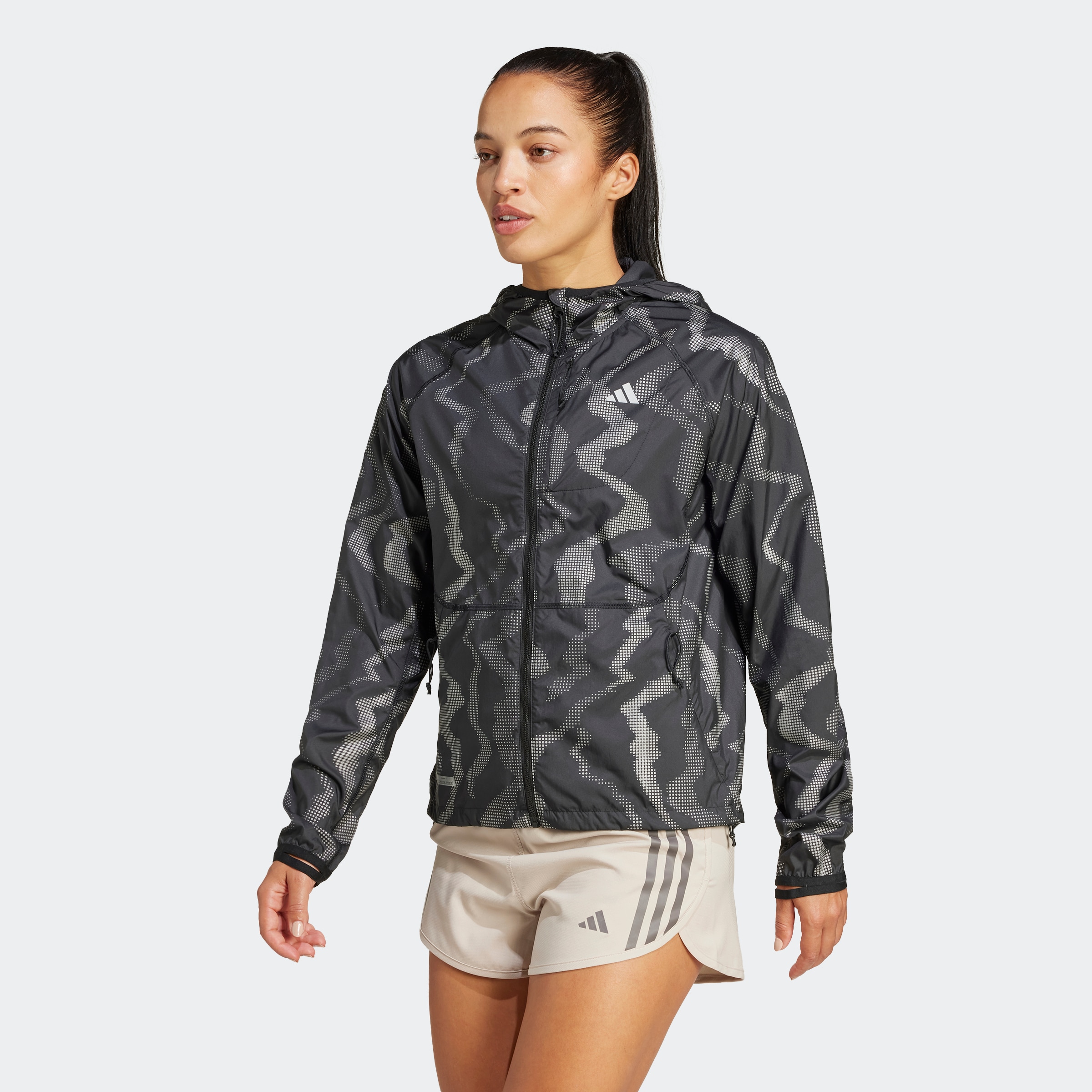 adidas Performance Laufjacke »ULT PREM JKT«, Reflektierend für Sichtbarkeit in der Dämmerung