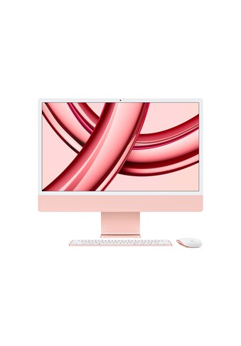 »iMac (2023), 24", M3 Chip 8-Core CPU und 10-Core GPU, 4,5K Retina, 8 GB RAM, 256 GB,...