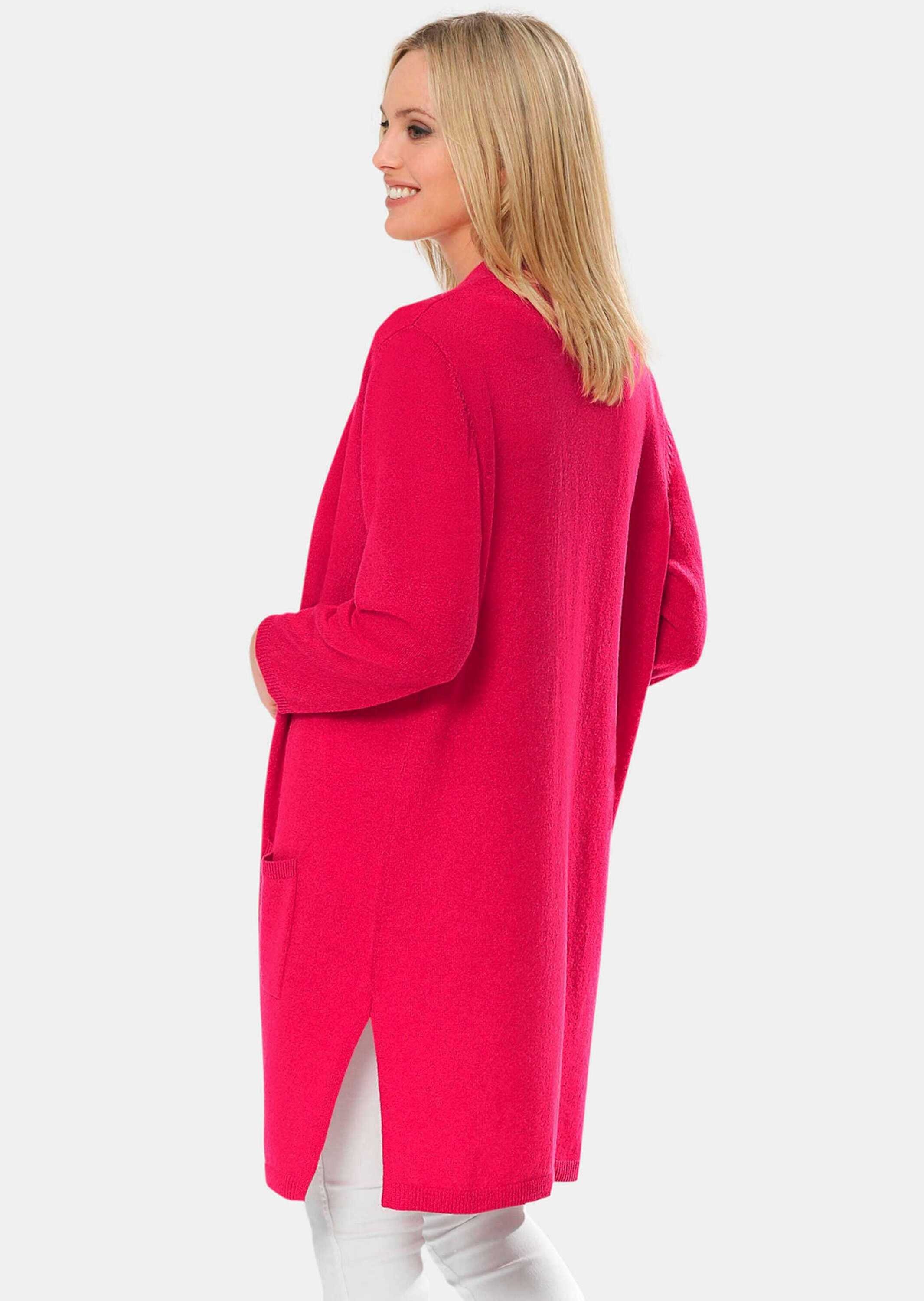 GOLDNER Strickjacke »Kurzgröße Modische Kaschmir-Longstrickjacke«