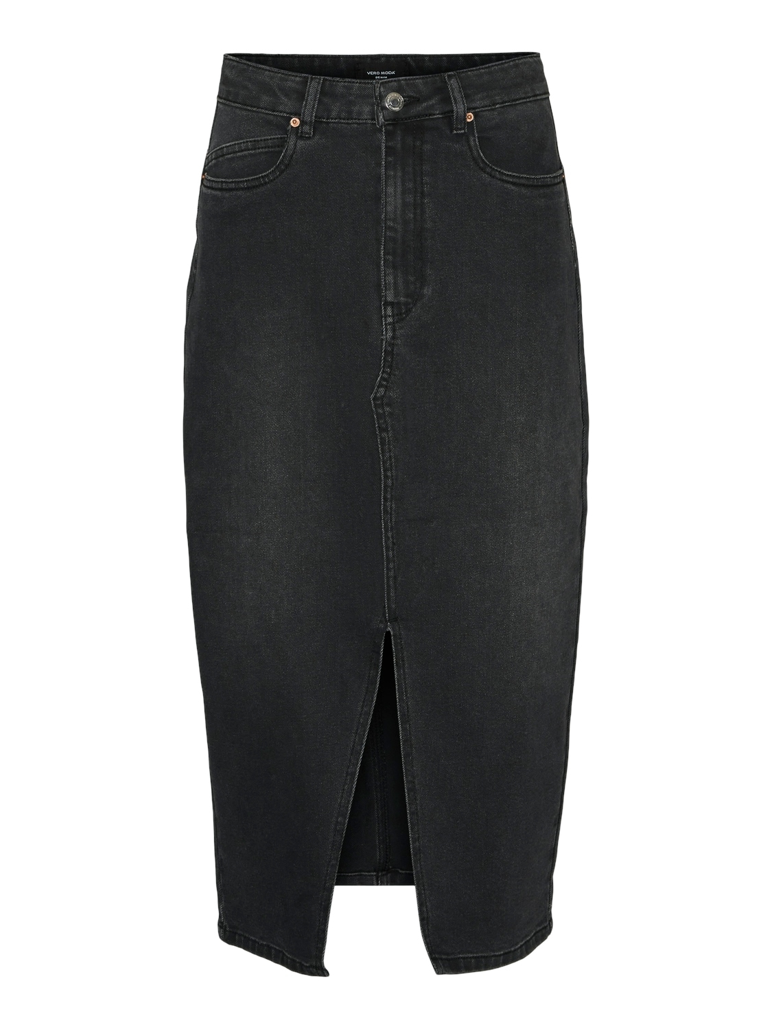 Vero Moda Maxirock »VMVERI HR CALF DENIM SKIRT GA NOOS«