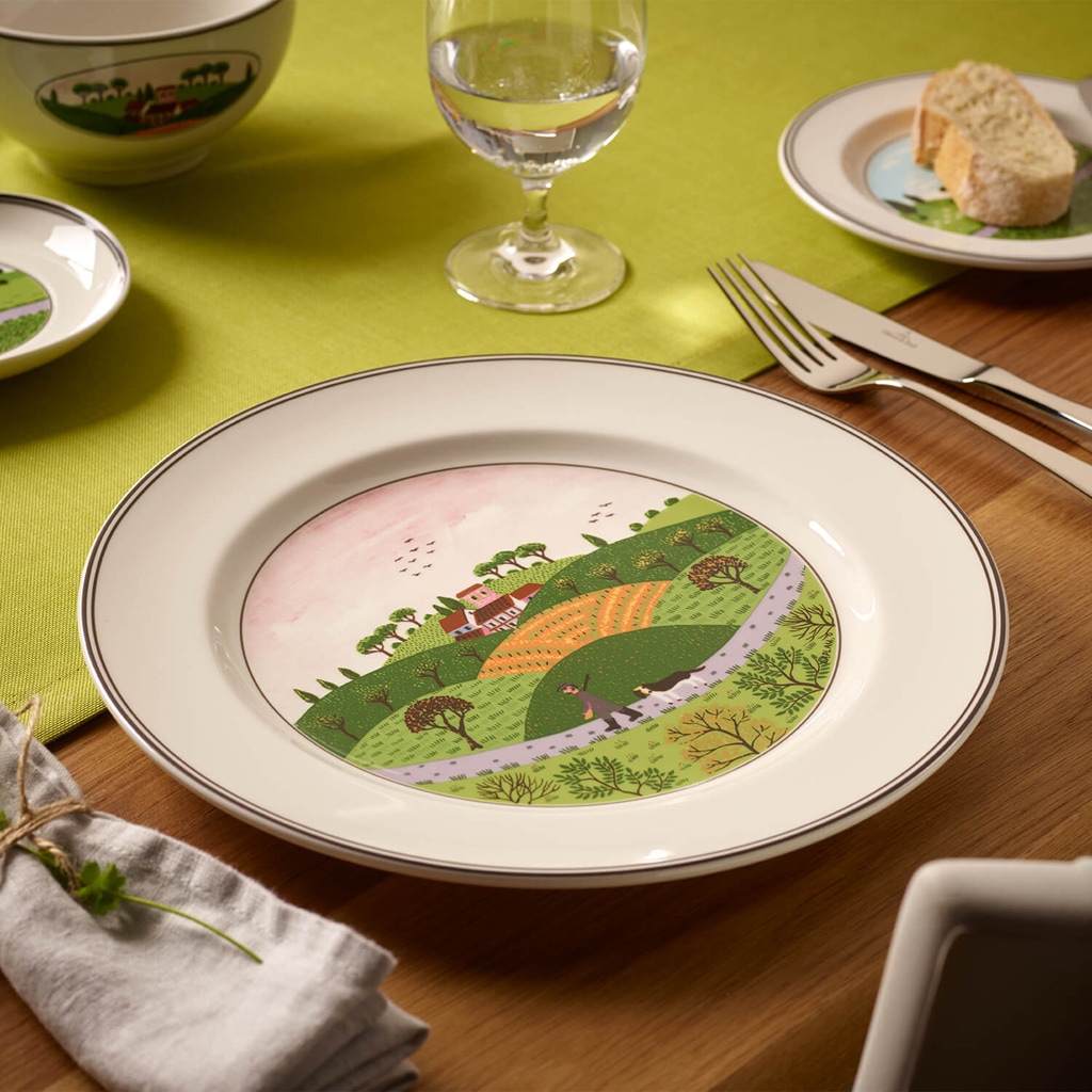 Villeroy & Boch Speiseteller »Speiseteller Kollektion Design Naif ø 27 cm 6er Set bunt«