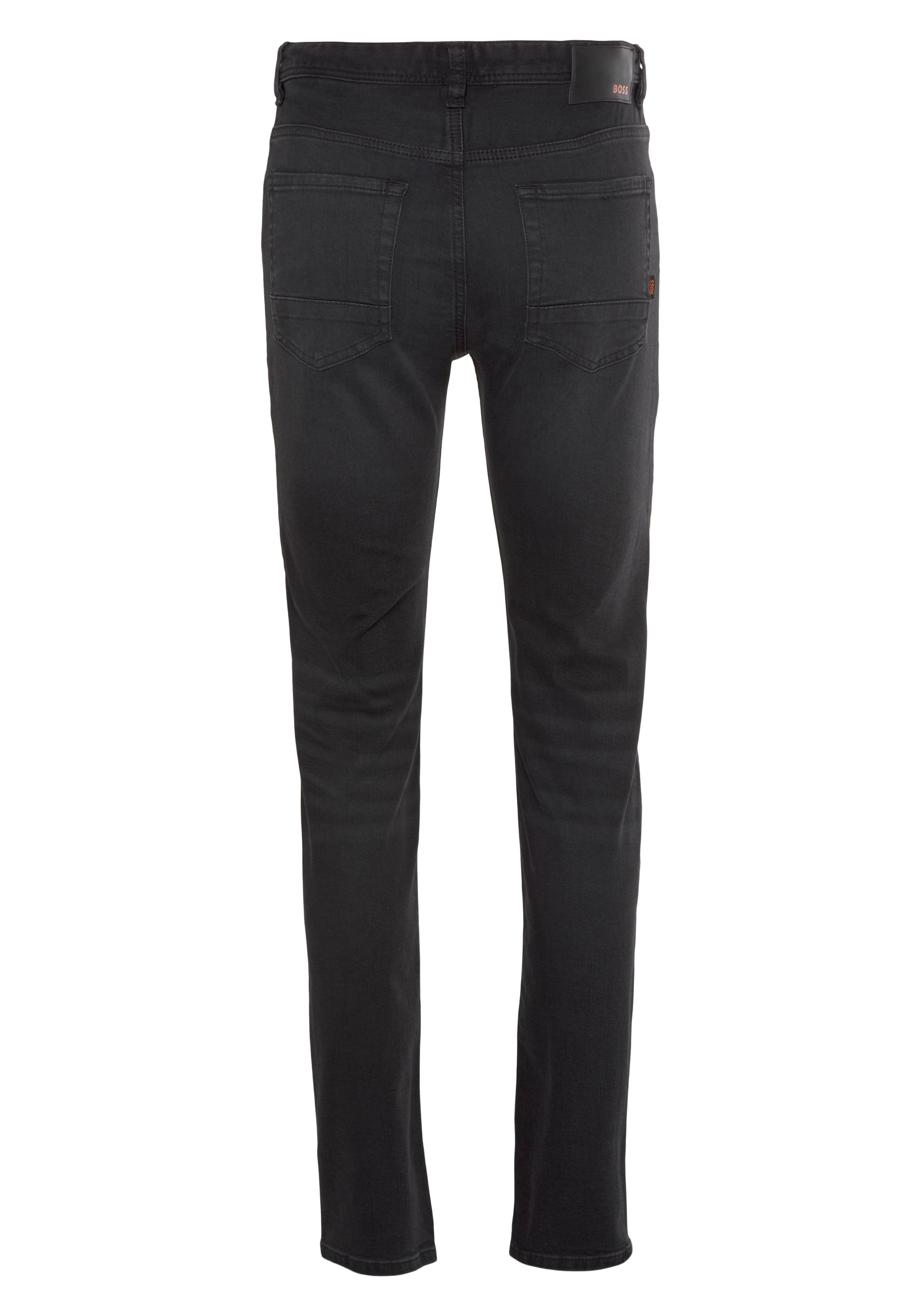 BOSS ORANGE Tapered-fit-Jeans »Taber BC-P-1«, mit Leder-Badge