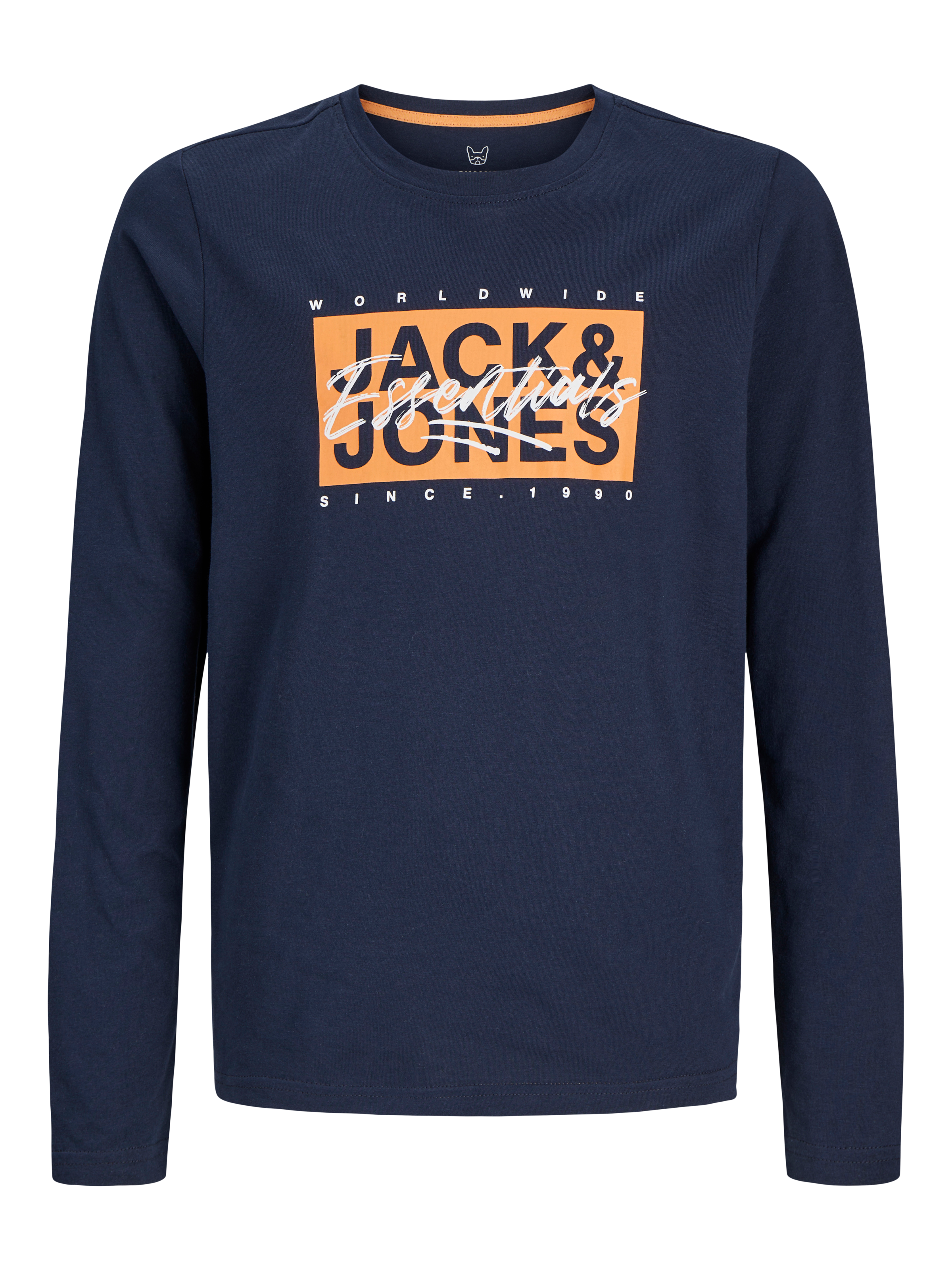 Jack & Jones Junior T-Shirt »JJCOLTON TEE LS CREW NECK 2PK MP JNR« Packung, 2 tlg.