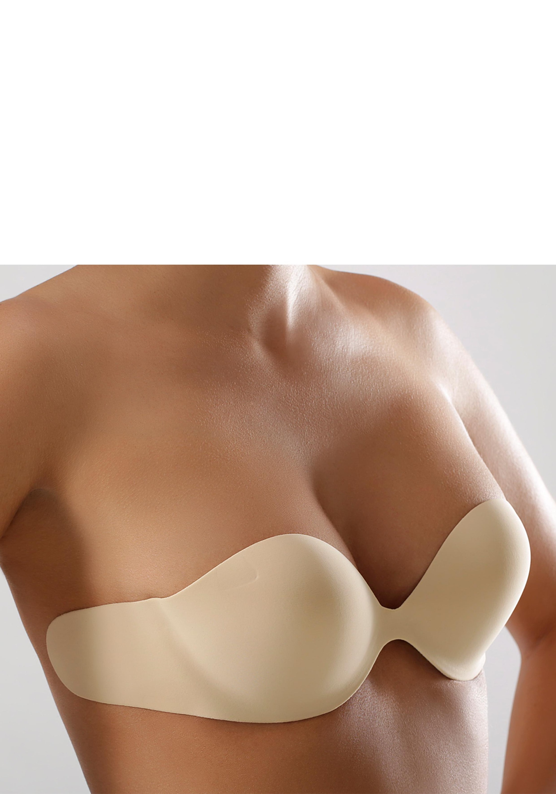 Selbstklebend BH Einlagen, Wiederverwendbar Bra Silikon BH Push-up Pads  Brust