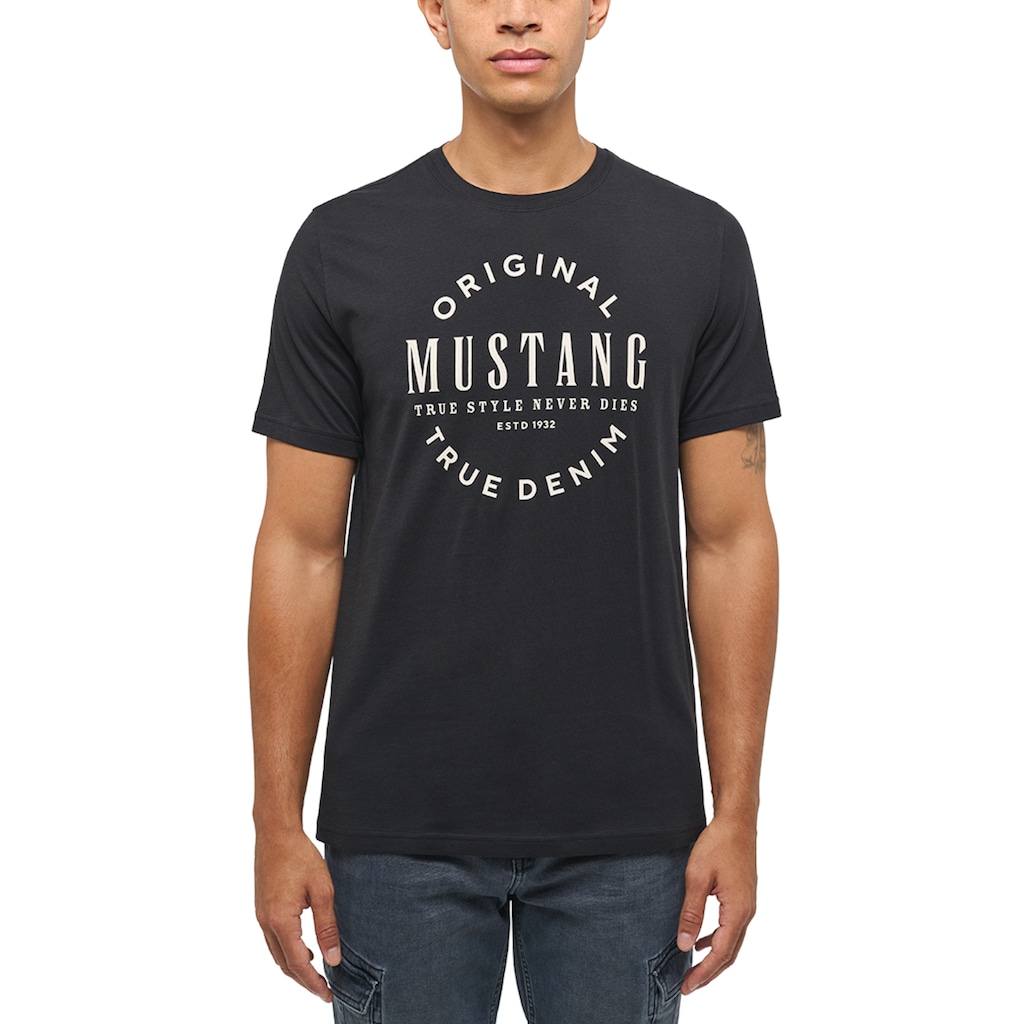 MUSTANG T-Shirt »Style Alex C Print«