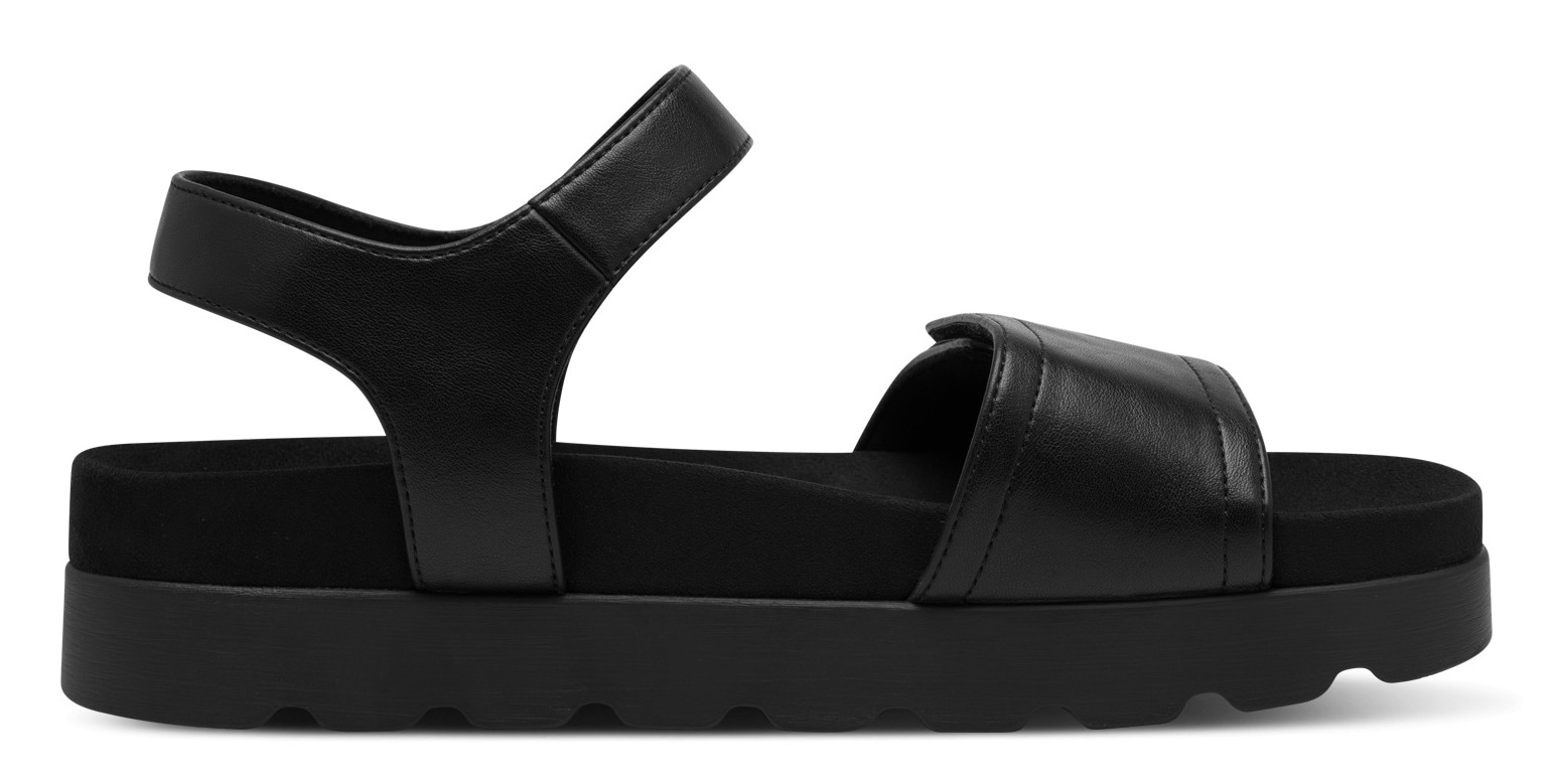 Tamaris Keilsandalette  , Plateau, Sommerschuh, Riemchensandale mit Klettverschlüssen