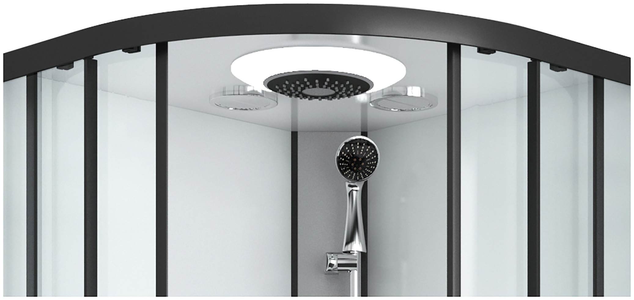 Sanotechnik Komplettdusche »AUSTIN«, LxBxH: 90x90x215cm