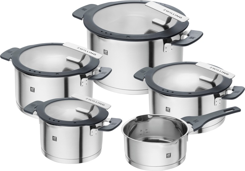 Topf-Set »Simplify«, Edelstahl 18/10, (Set, 9 tlg.), Induktion