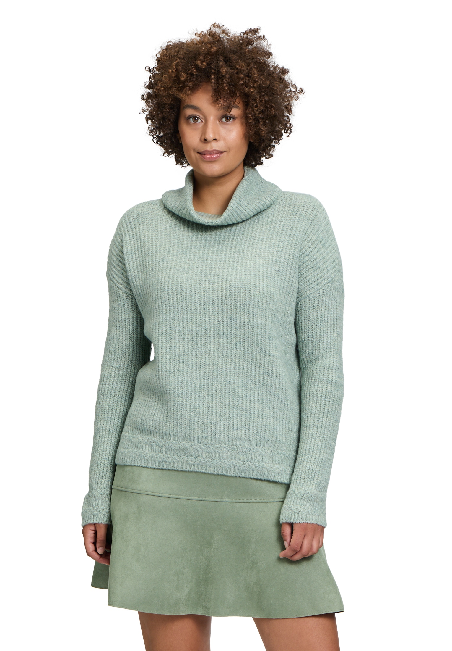 Cartoon Rundhalspullover »Basic-Pullover mit Turtle Neck«