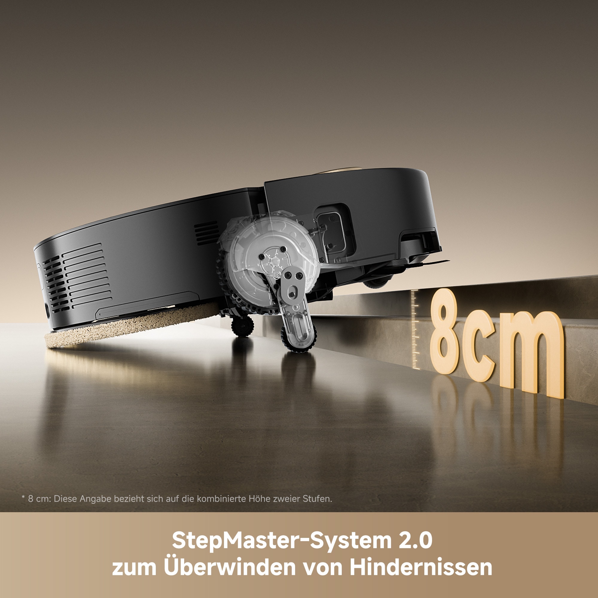 Mova Nass-Trocken-Saugroboter »Mova Mobius 60«