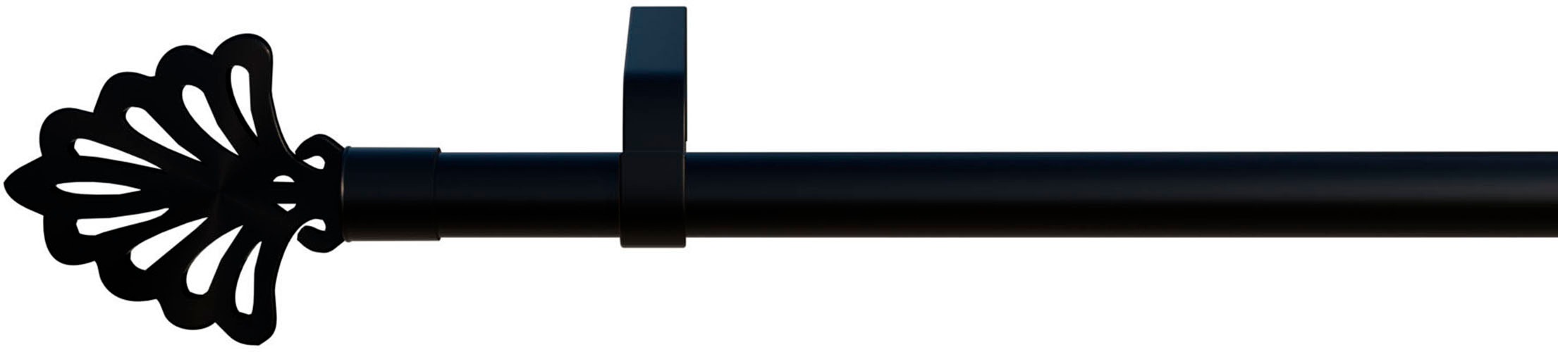 indeko Gardinenstange »Modena« Ø 16 mm 1 läufig-läufig Wunschmaßlänge